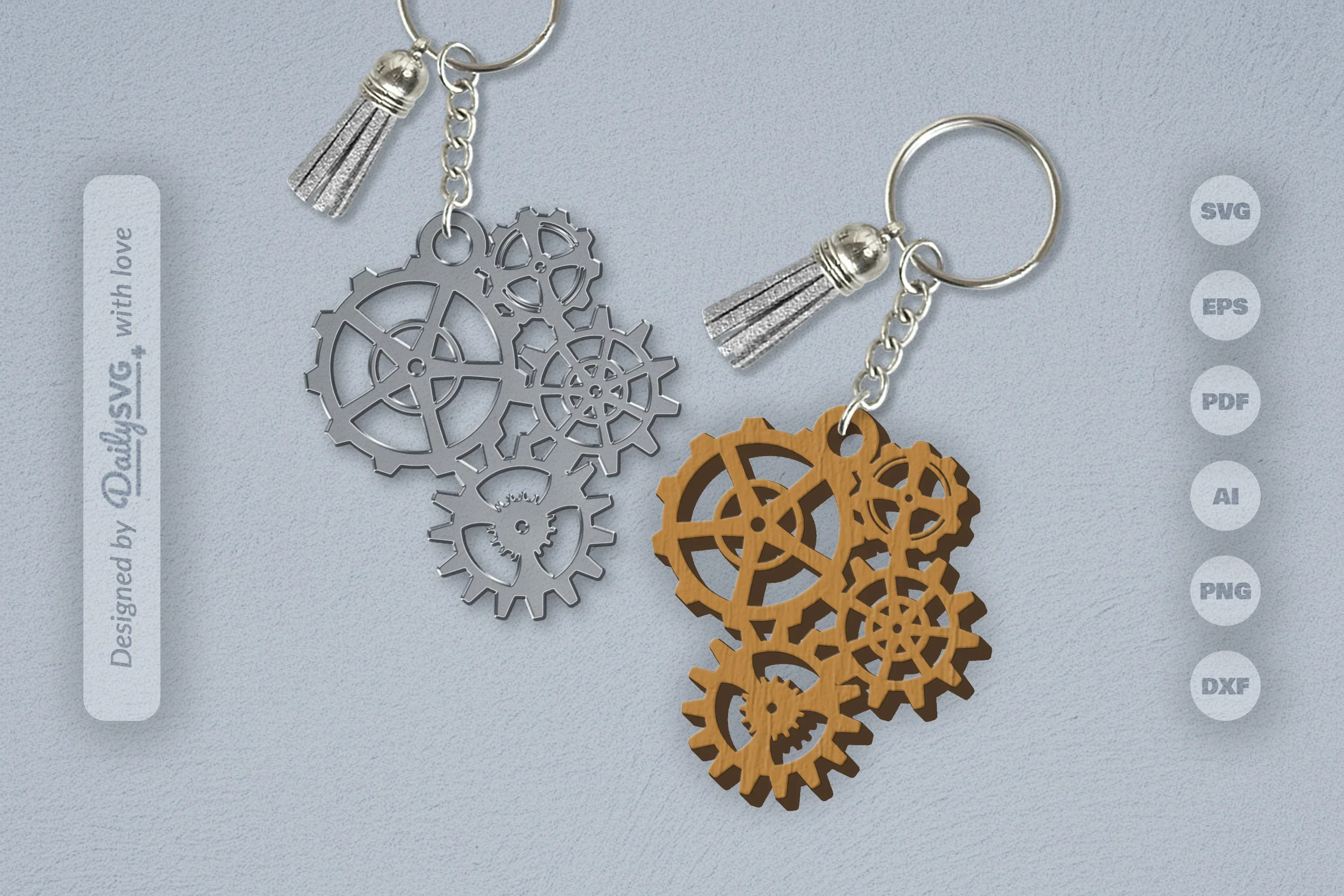 Steampunk Gear SVG Bundle
