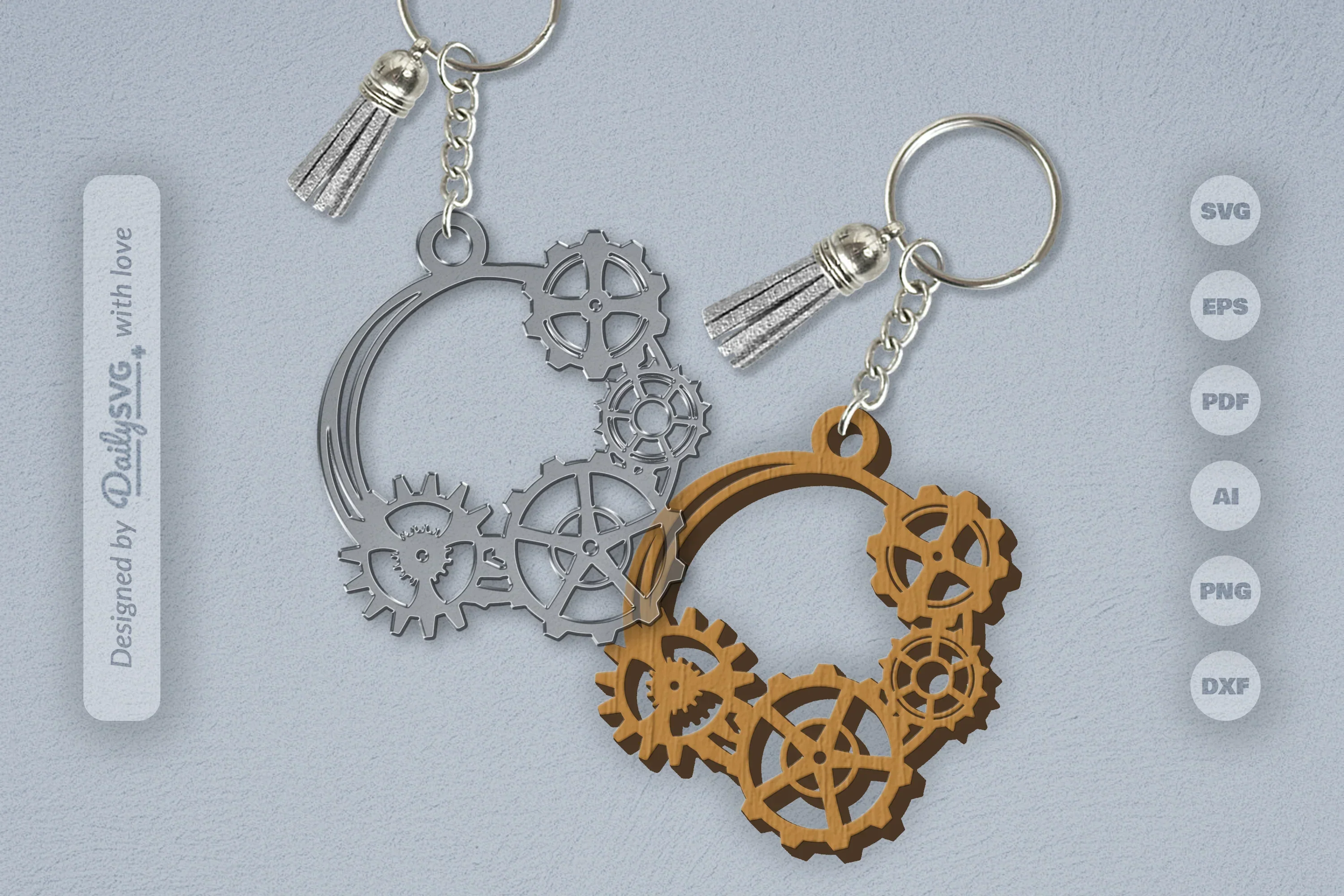 Steampunk Gear SVG Bundle