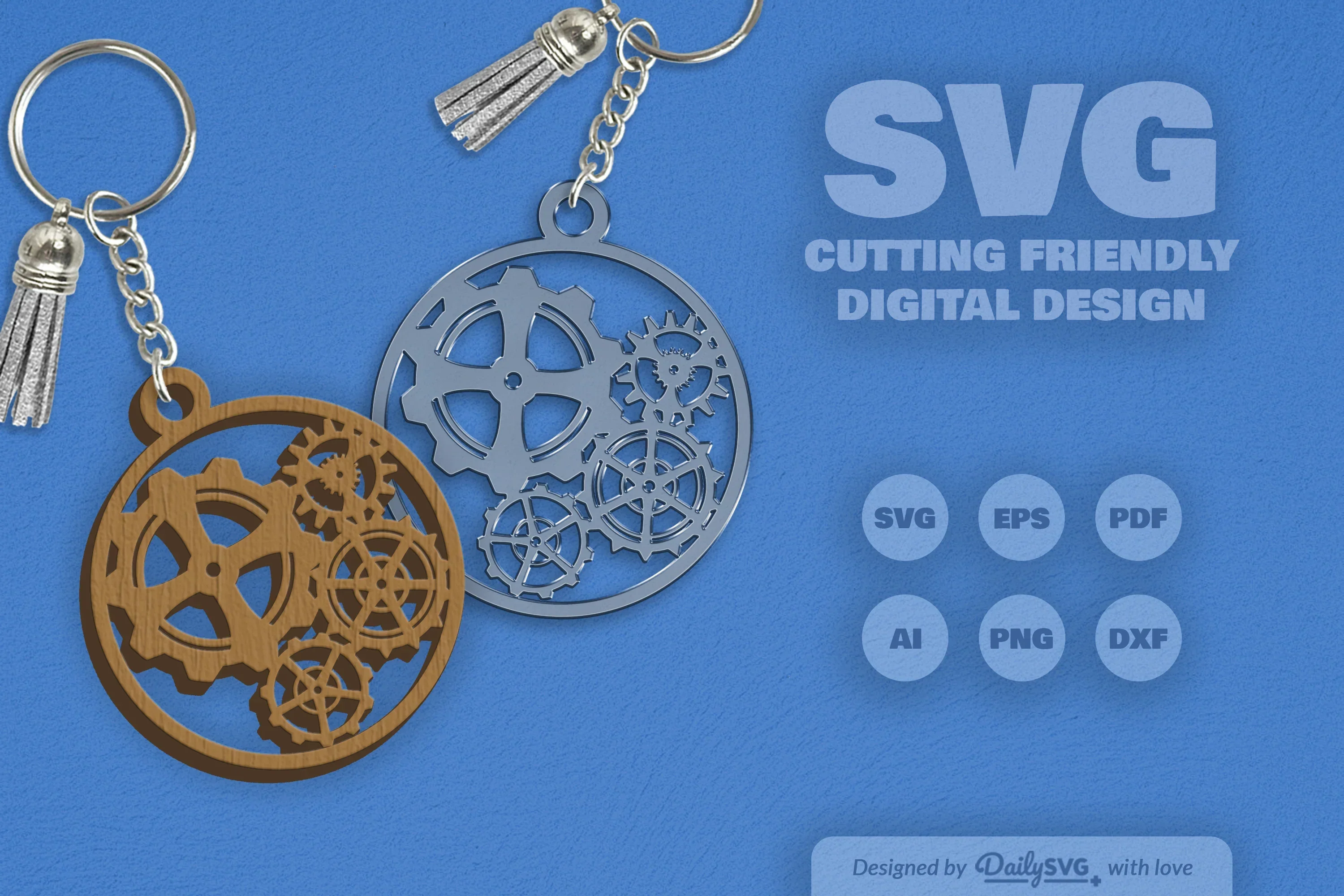 Steampunk Gear SVG Bundle - Image 2