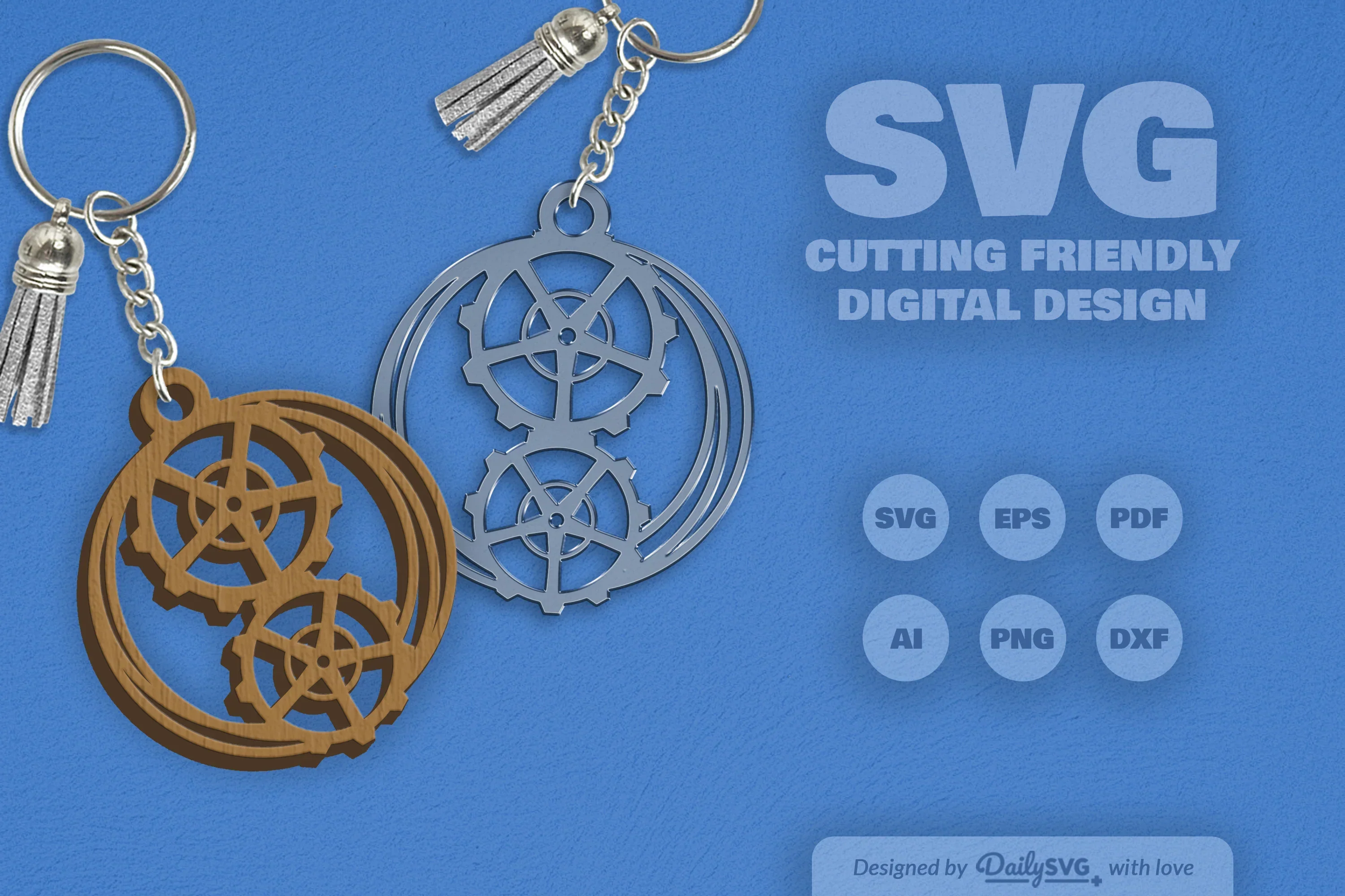 Steampunk Gear SVG Bundle - Image 2