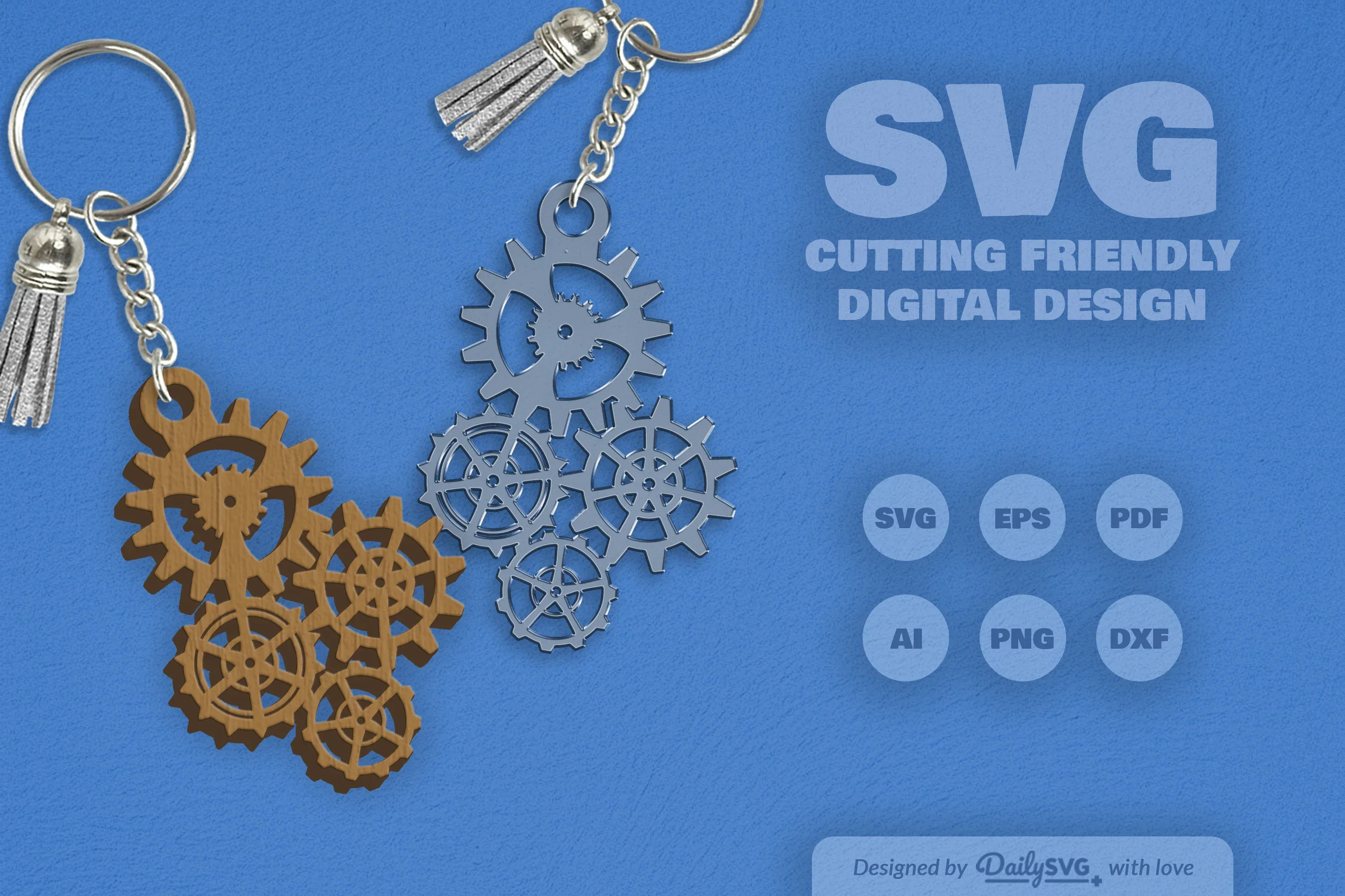Steampunk Gear SVG Bundle - Image 2