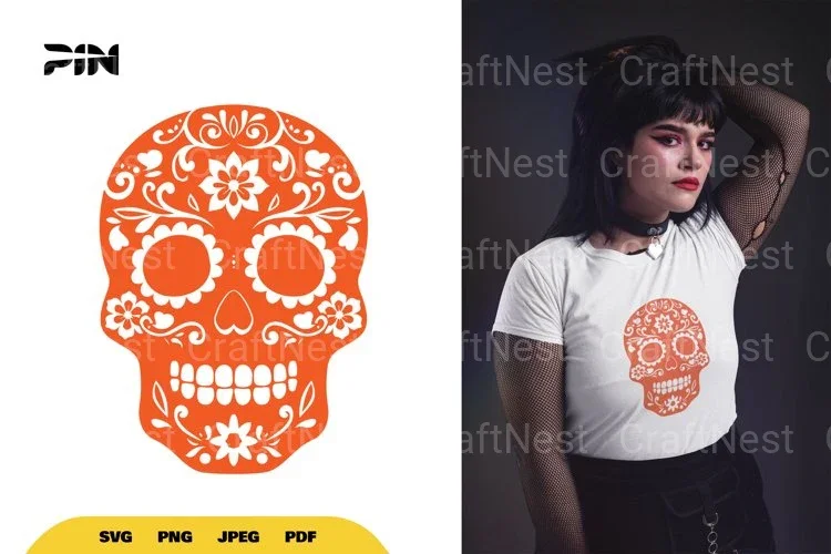Sugar Skull Halloween SVG Bundle