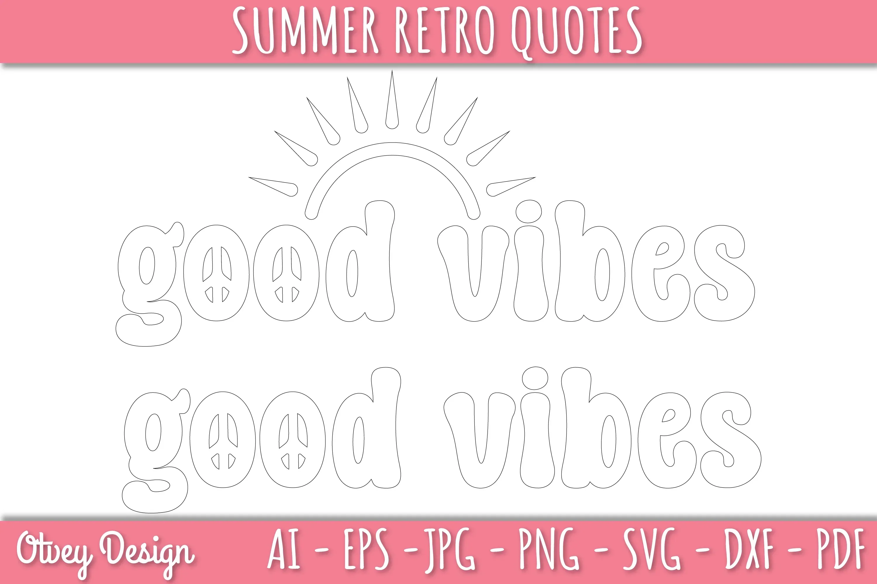 Summer Retro Quotes SVG Bundle - Image 4