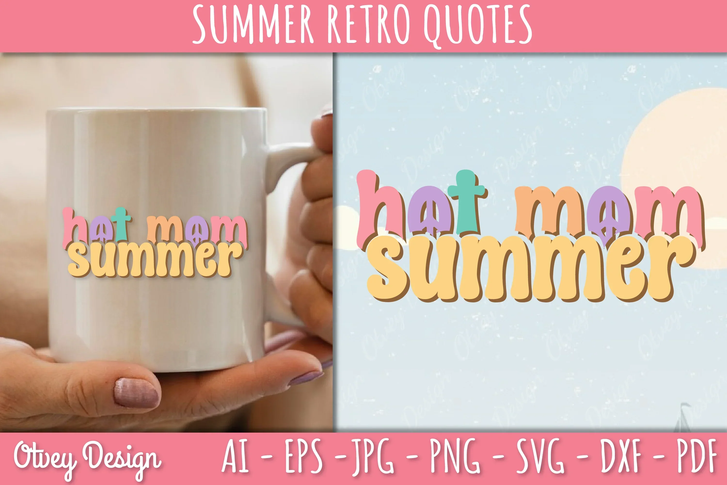 Summer Retro Quotes SVG Bundle - Image 3