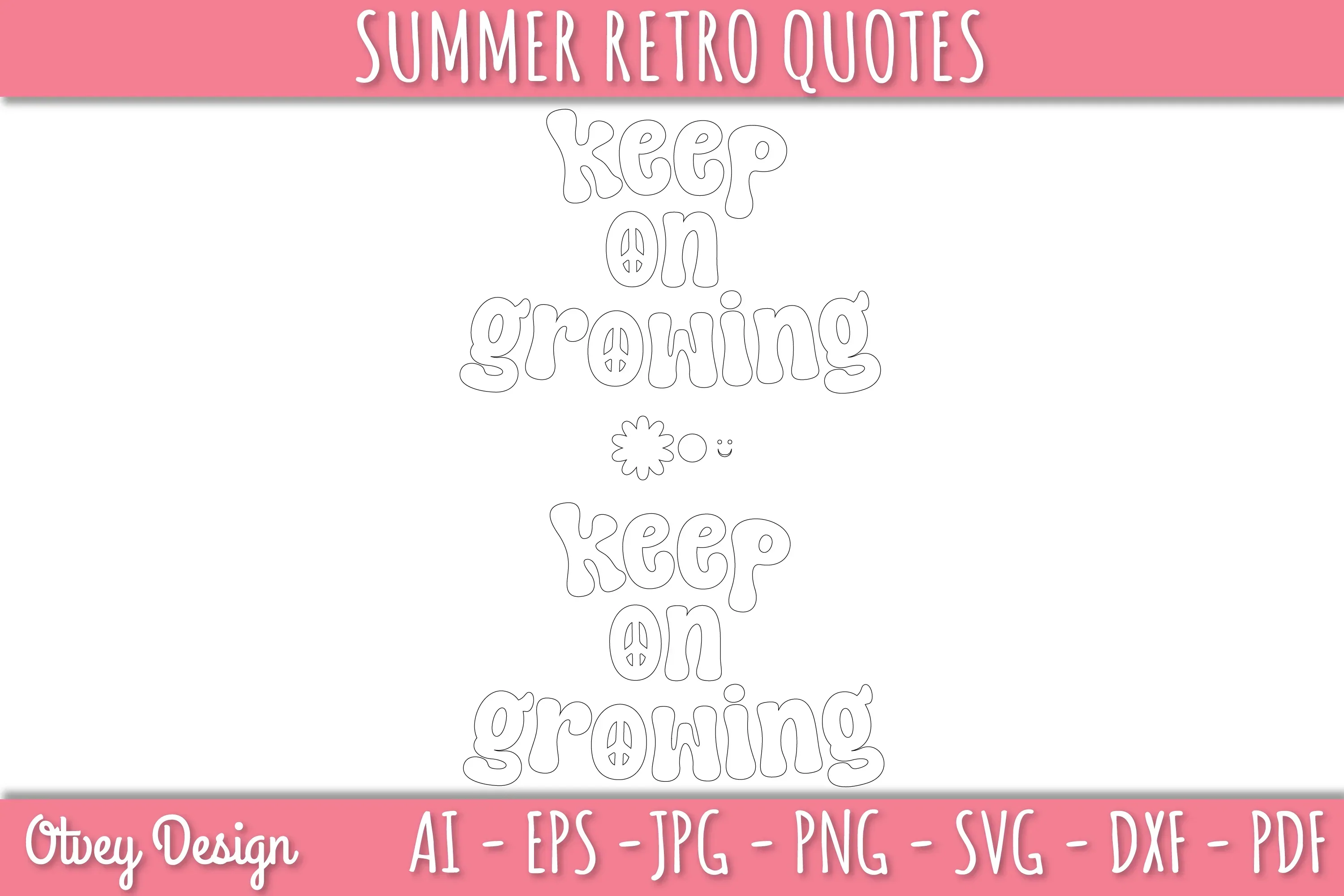 Summer Retro Quotes SVG Bundle - Image 4