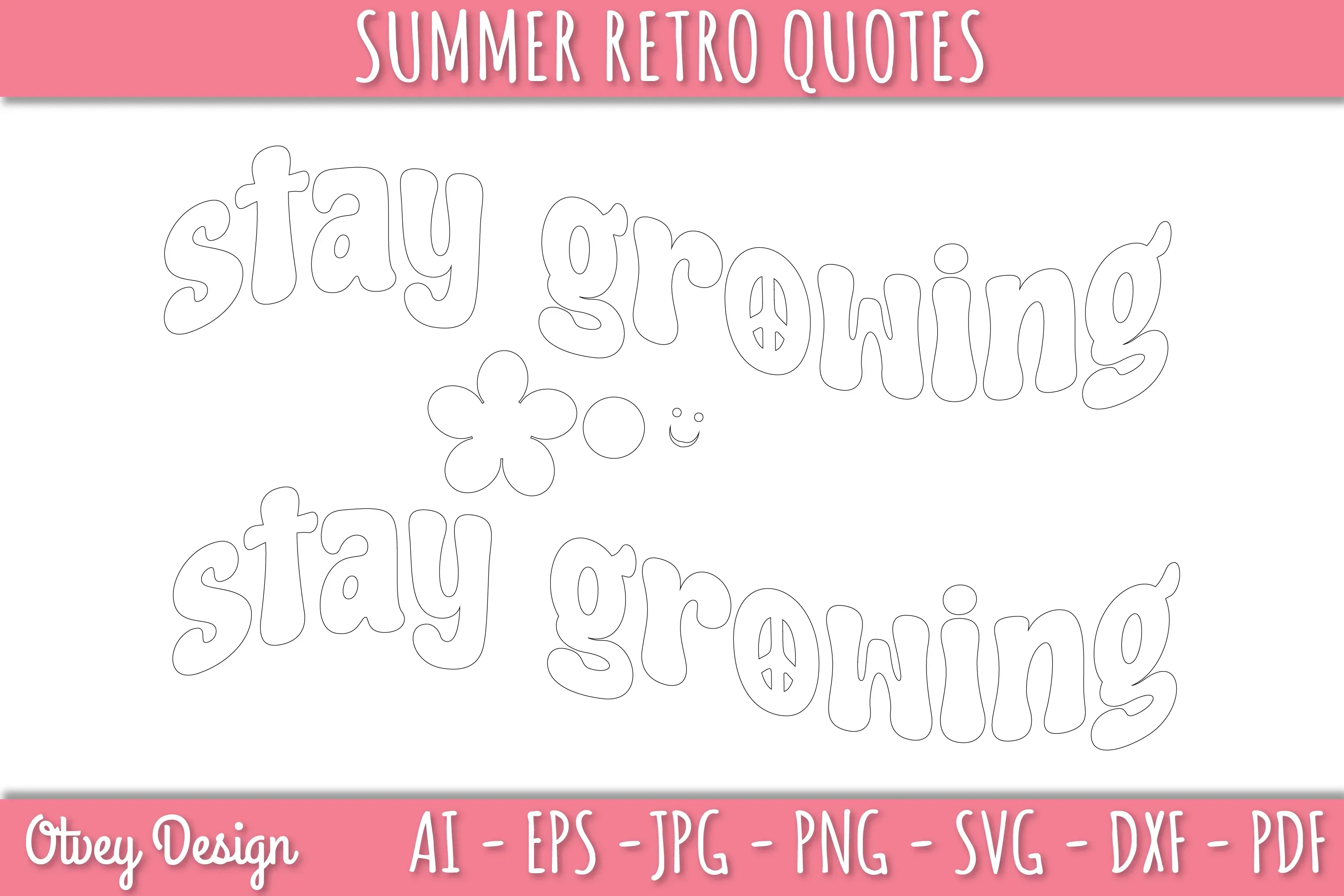 Summer Retro Quotes SVG Bundle - Image 4
