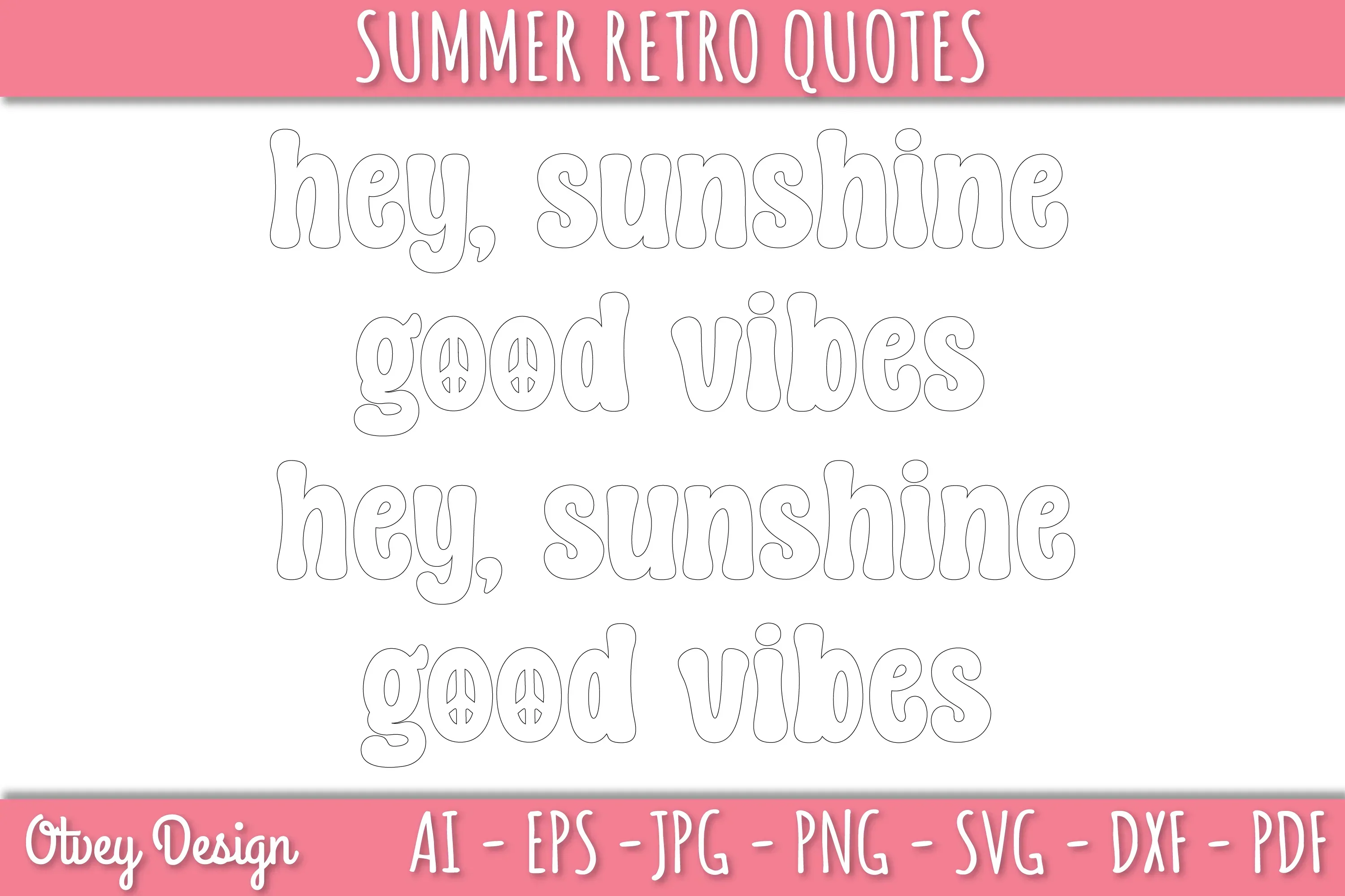 Summer Retro Quotes SVG Bundle - Image 4