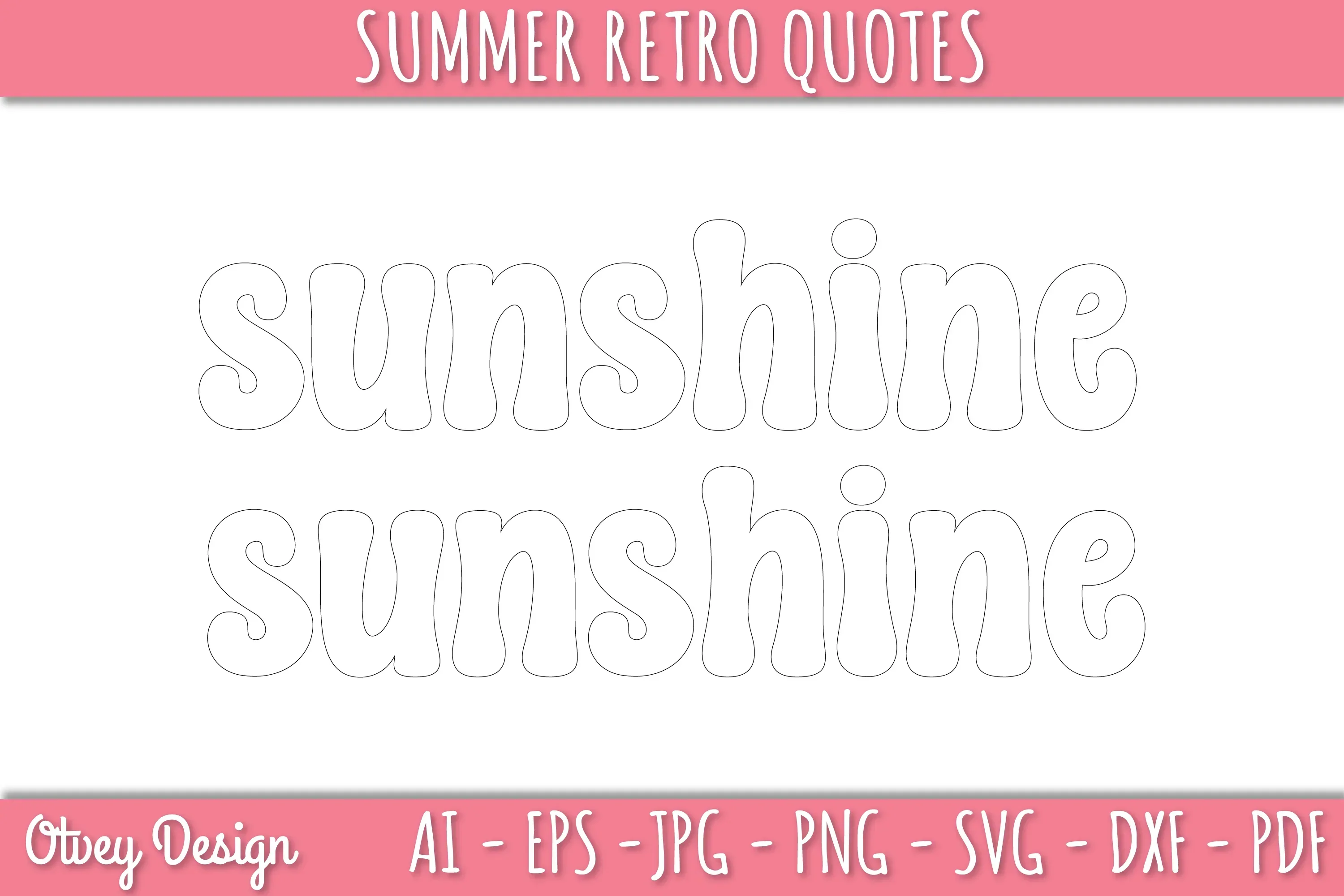 Summer Retro Quotes SVG Bundle - Image 4