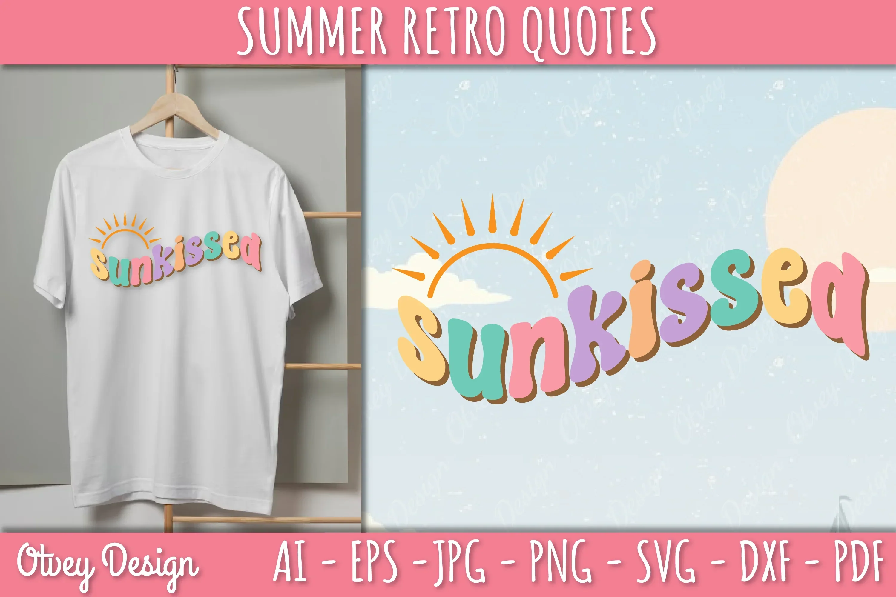 Summer Retro Quotes SVG Bundle - Image 2