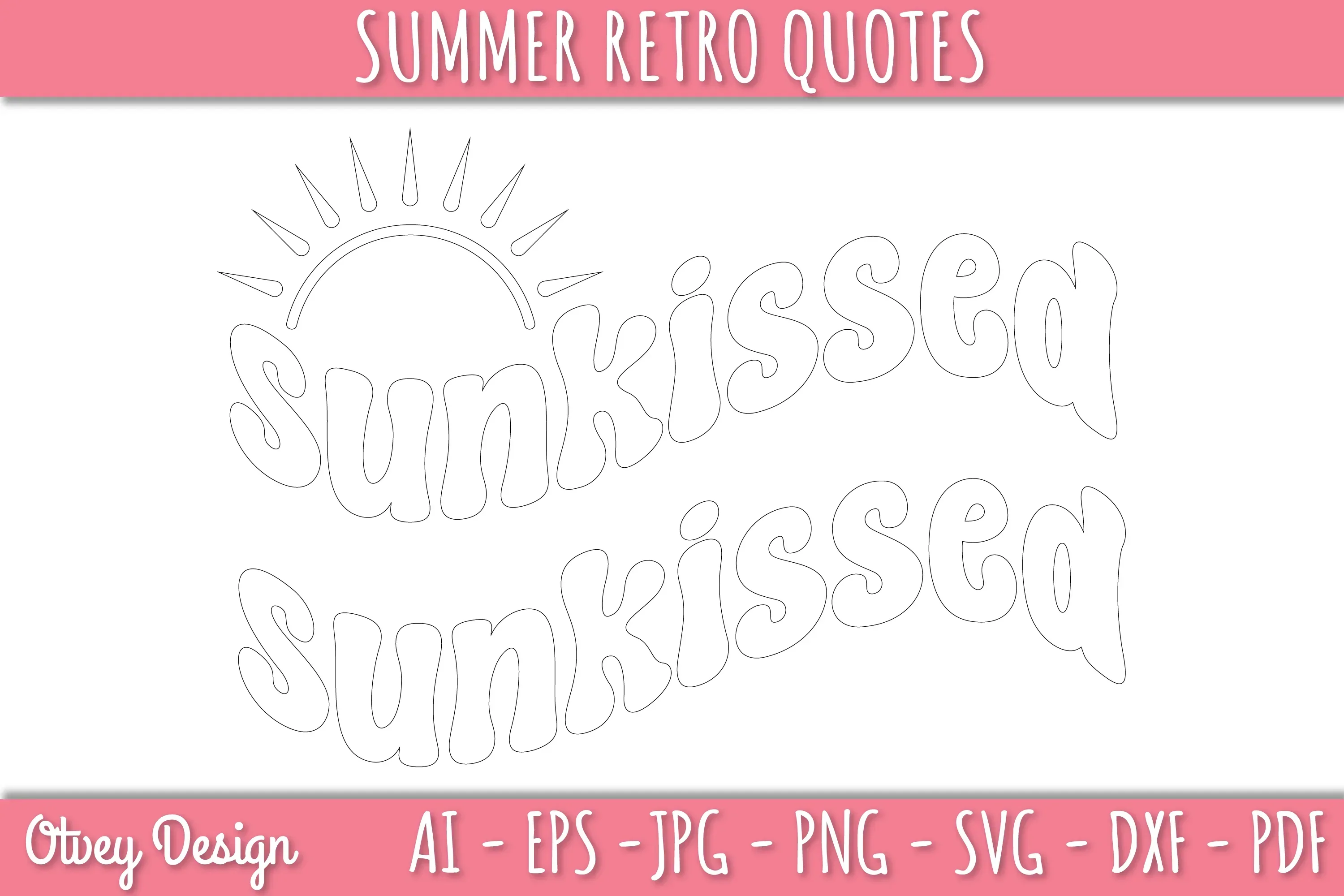 Summer Retro Quotes SVG Bundle - Image 4