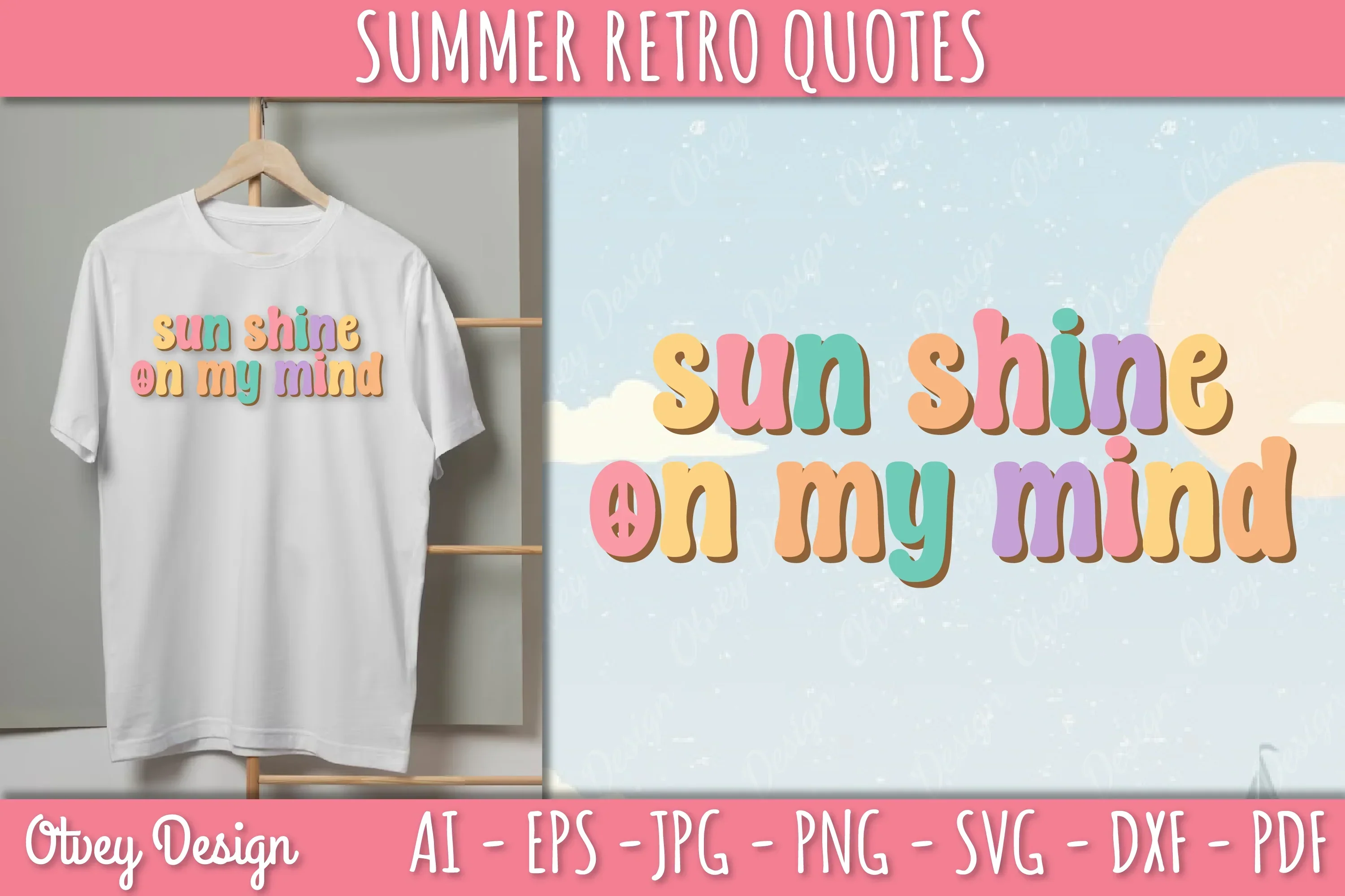 Summer Retro Quotes SVG Bundle - Image 2
