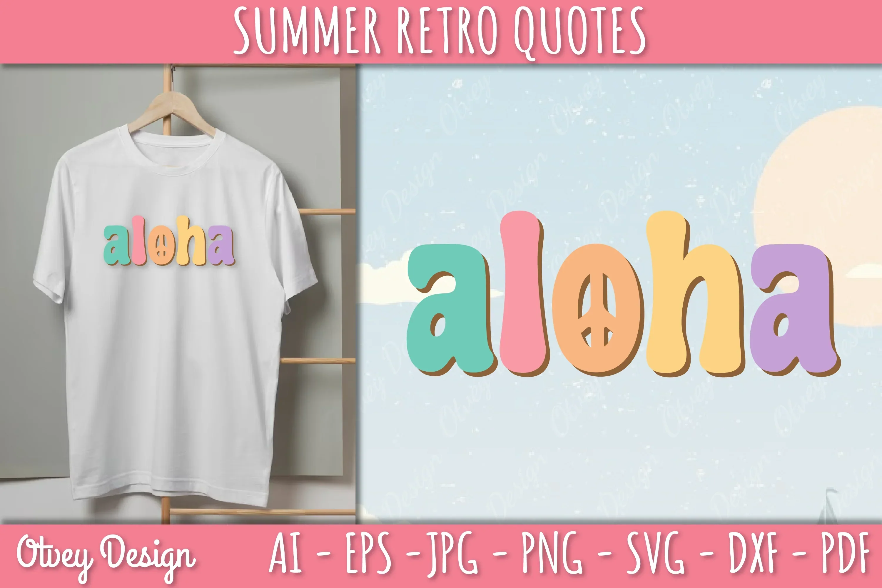 Summer Retro Quotes SVG Bundle - Image 2