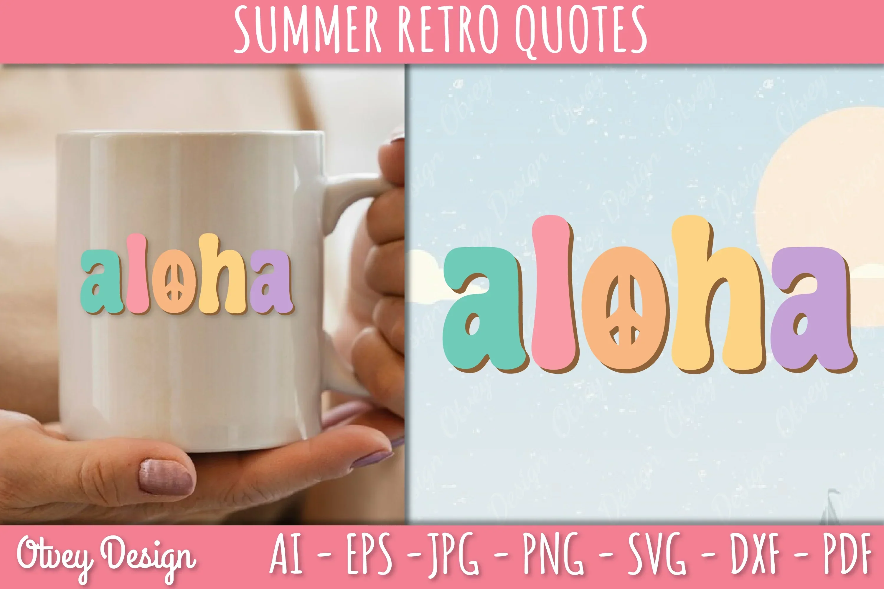 Summer Retro Quotes SVG Bundle - Image 3