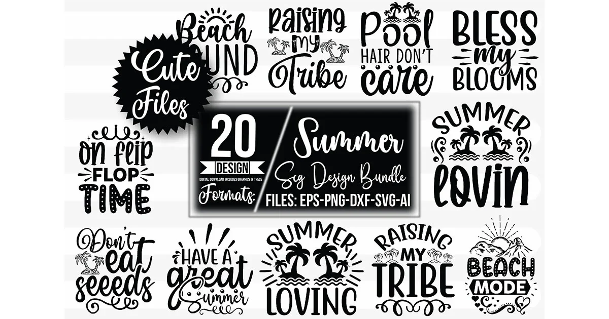 Summer SVG Bundle