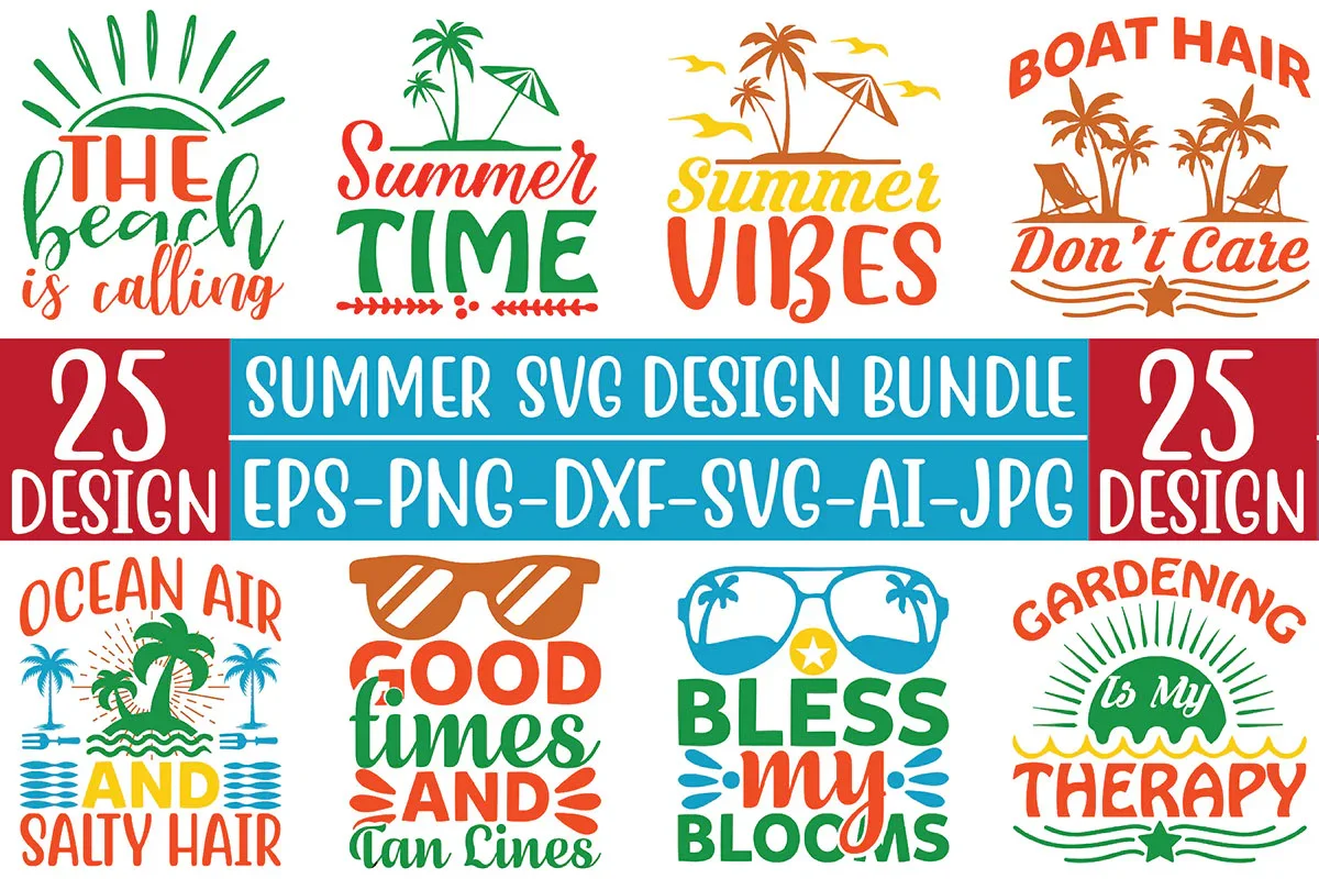 Summer SVG Bundle - Image 2