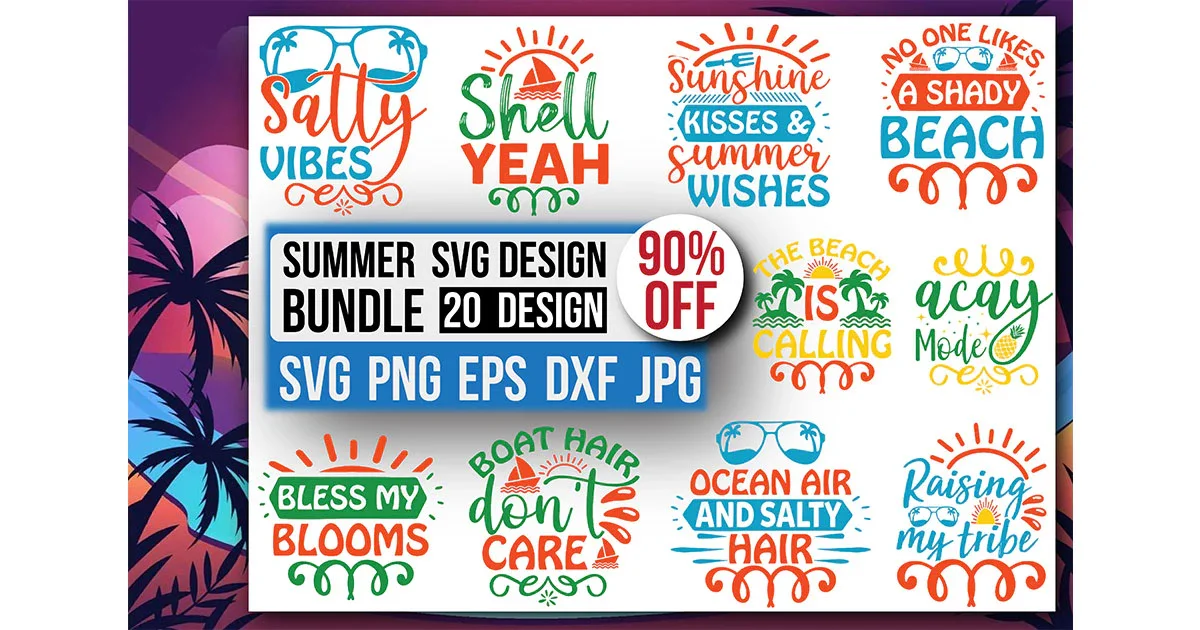 Summer SVG Bundle