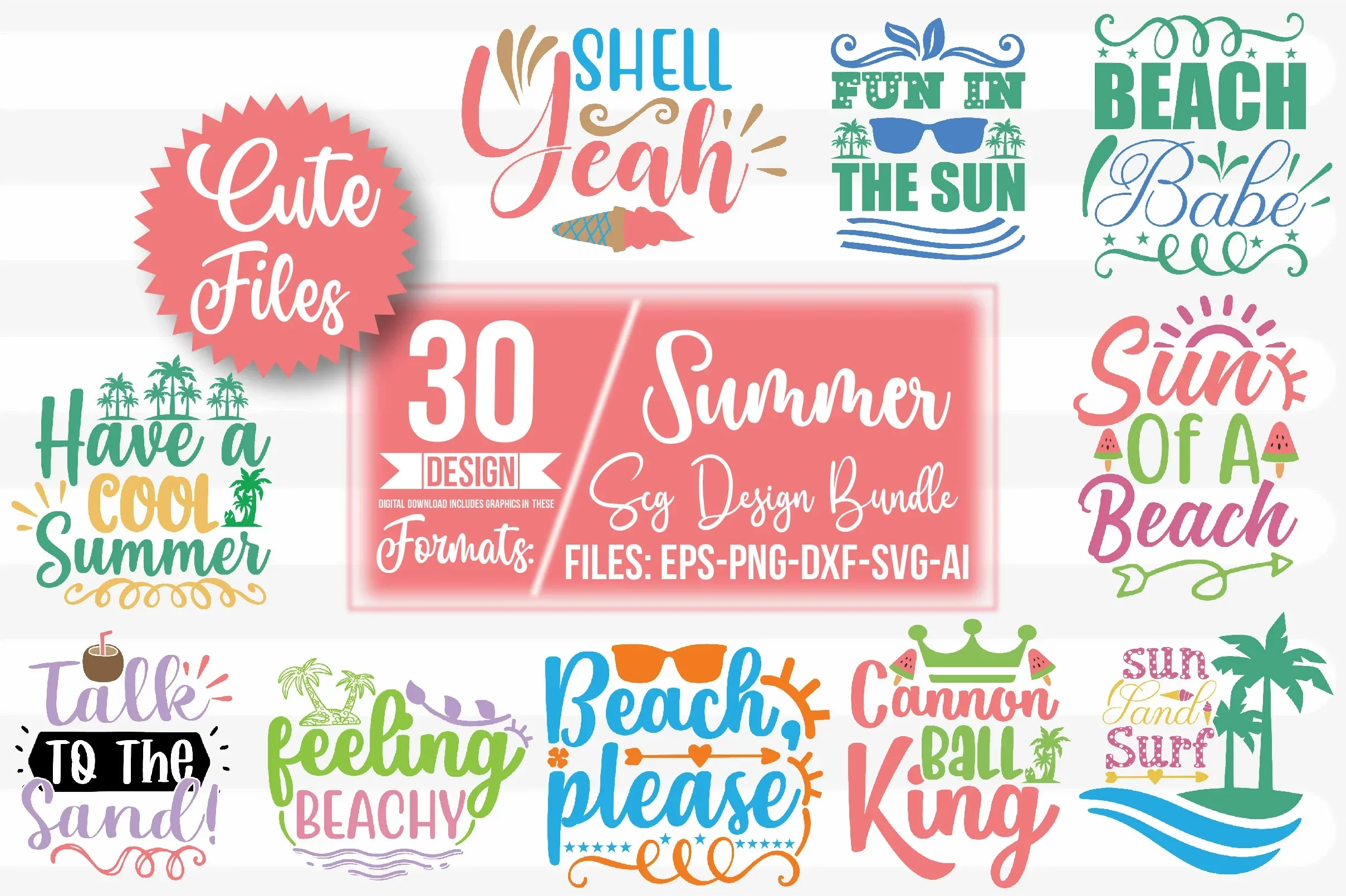 Summer SVG Bundle