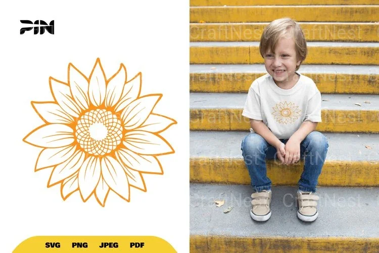 Sunflower Flower SVG Bundle