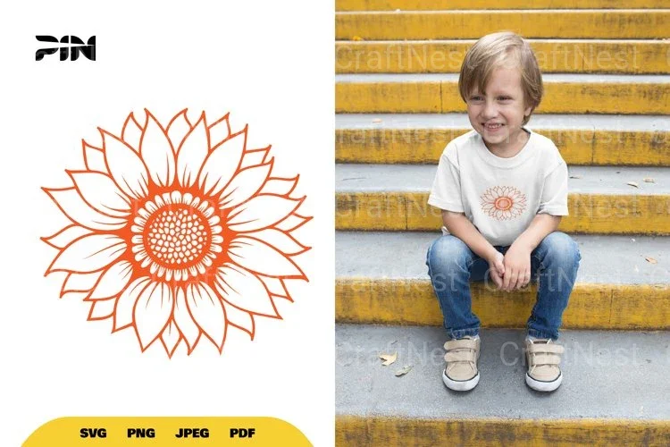 Sunflower Flower SVG Bundle