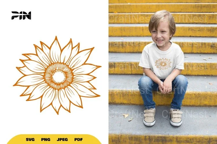 Sunflower Flower SVG Bundle