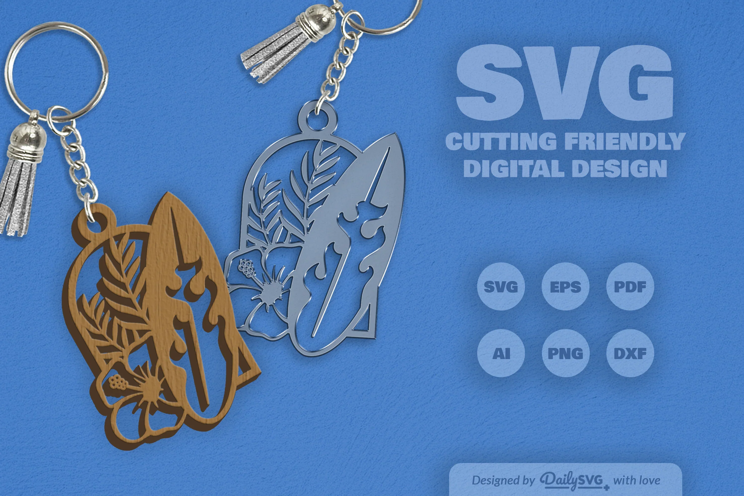 Surfing Board Summer SVG Bundle - Image 2