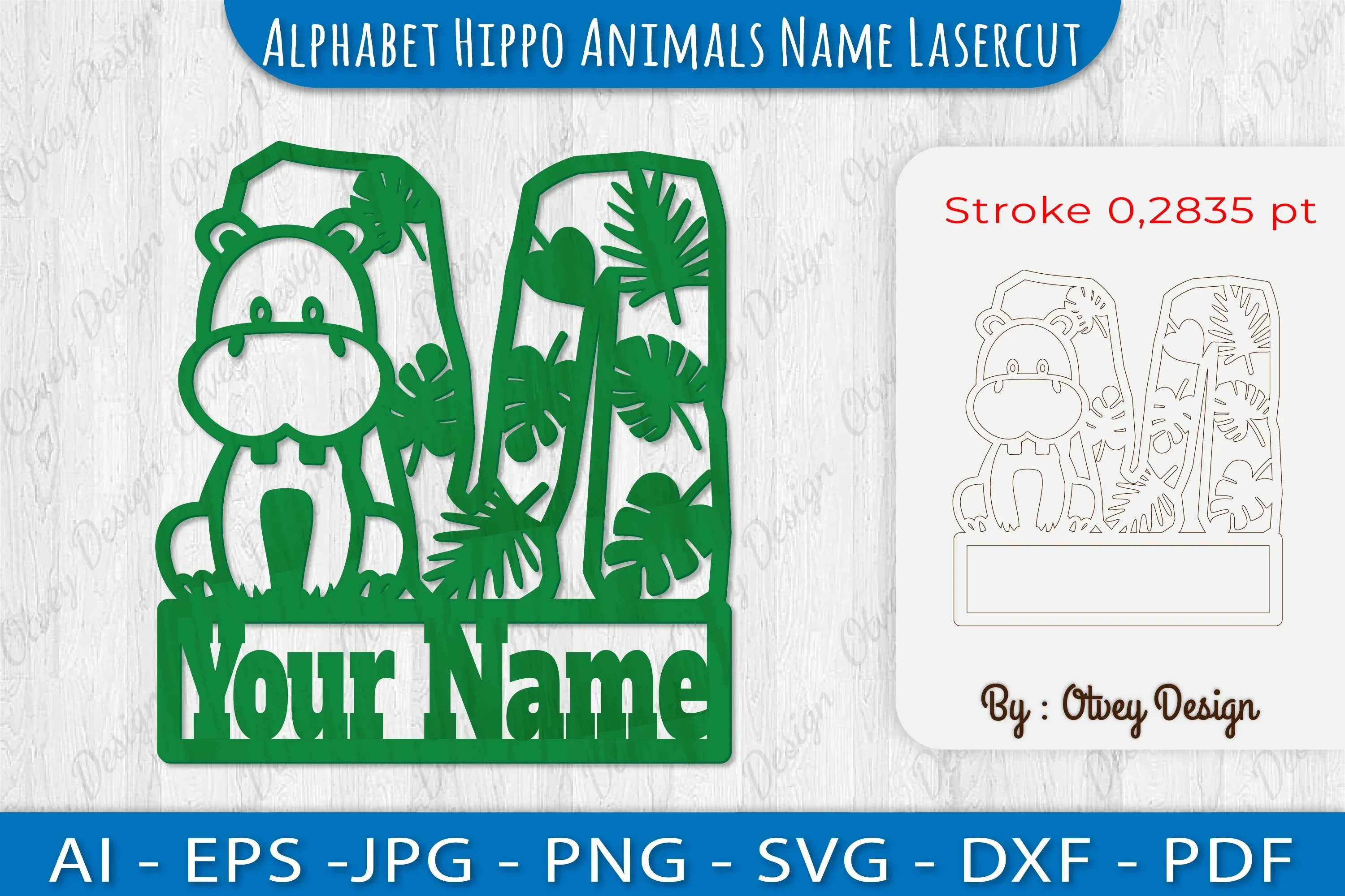 M-Your Name SVG Bundle