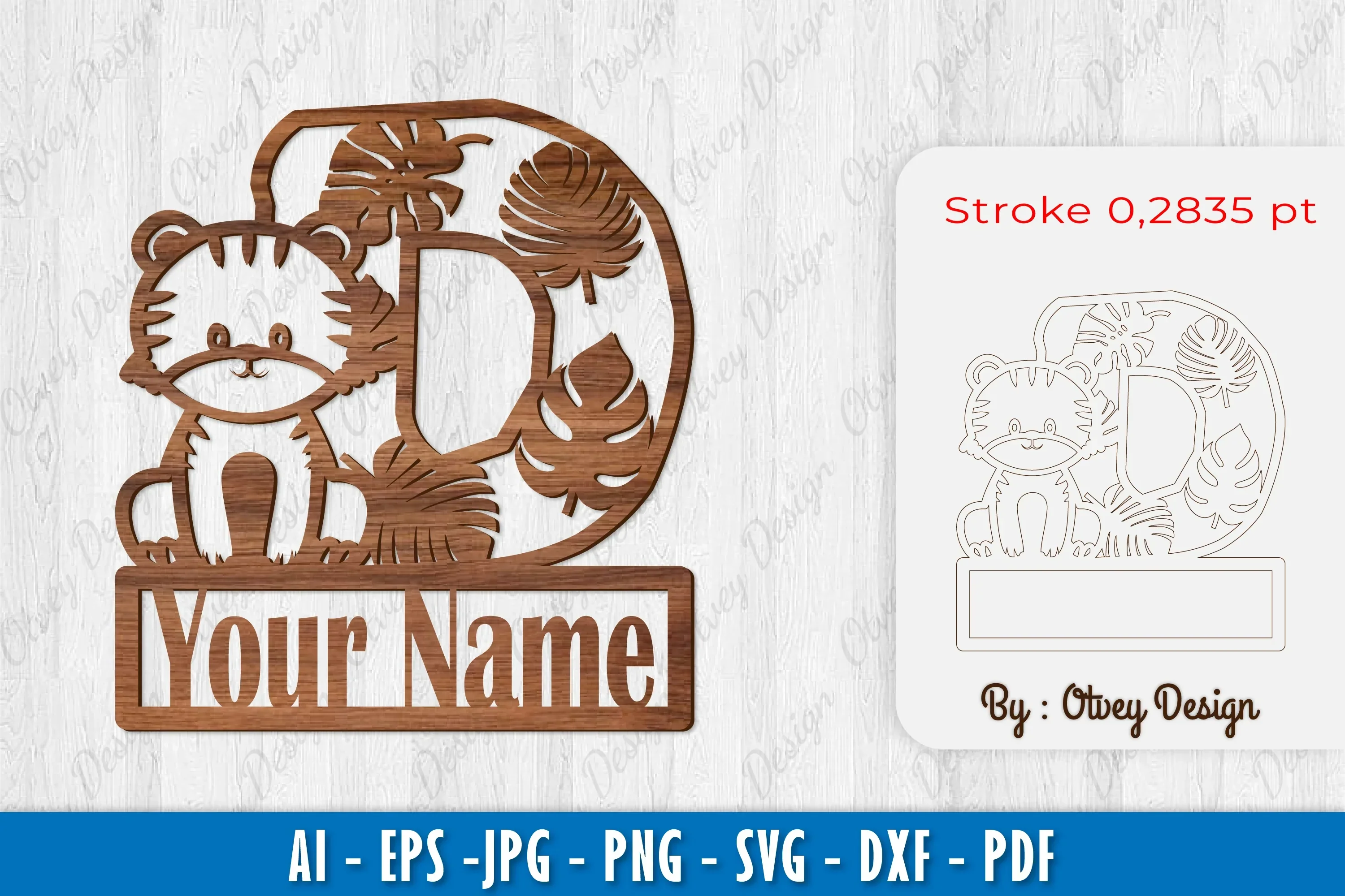 D-Your Name SVG Bundle