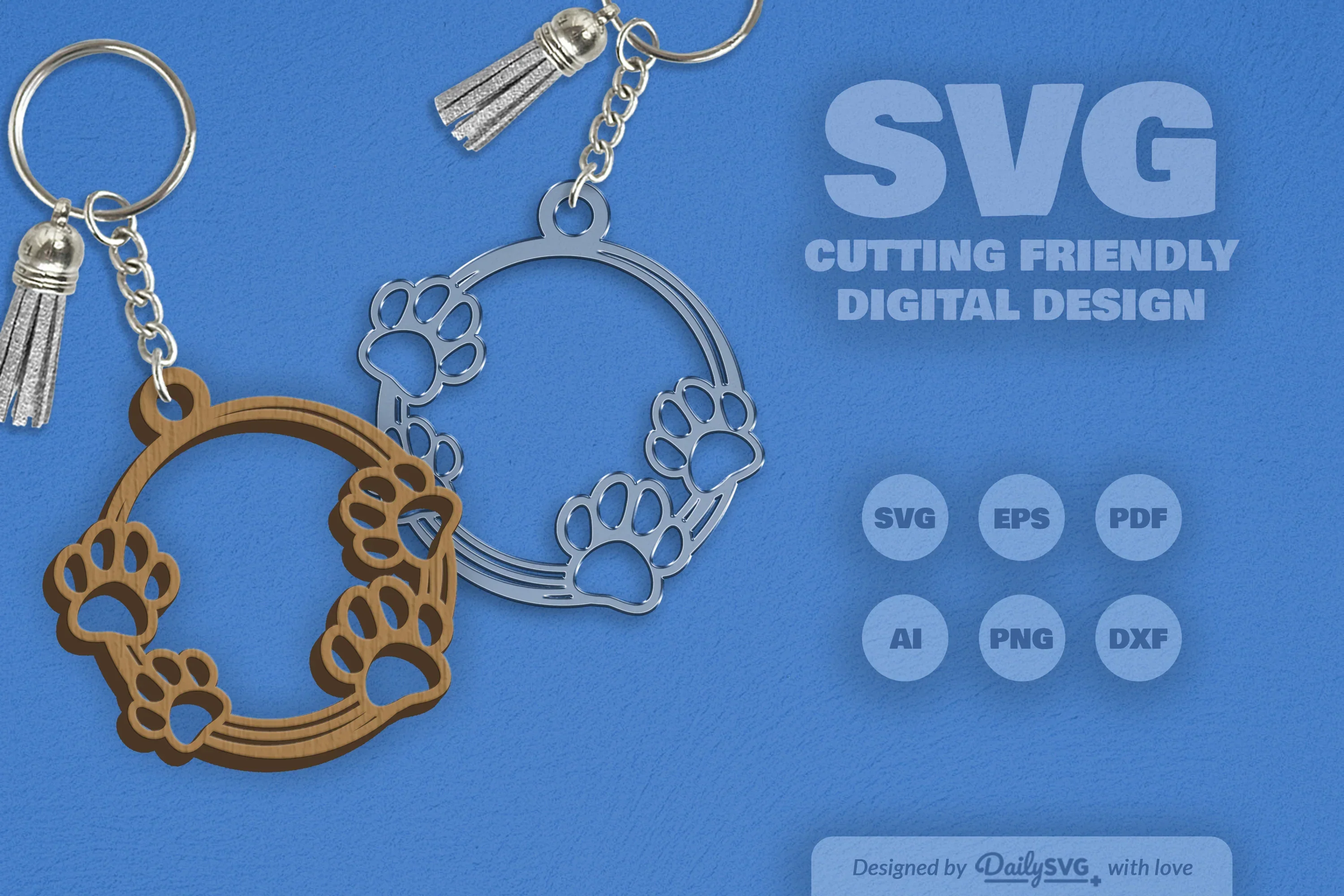 SVG Paw Print SVG Bundle - Image 2