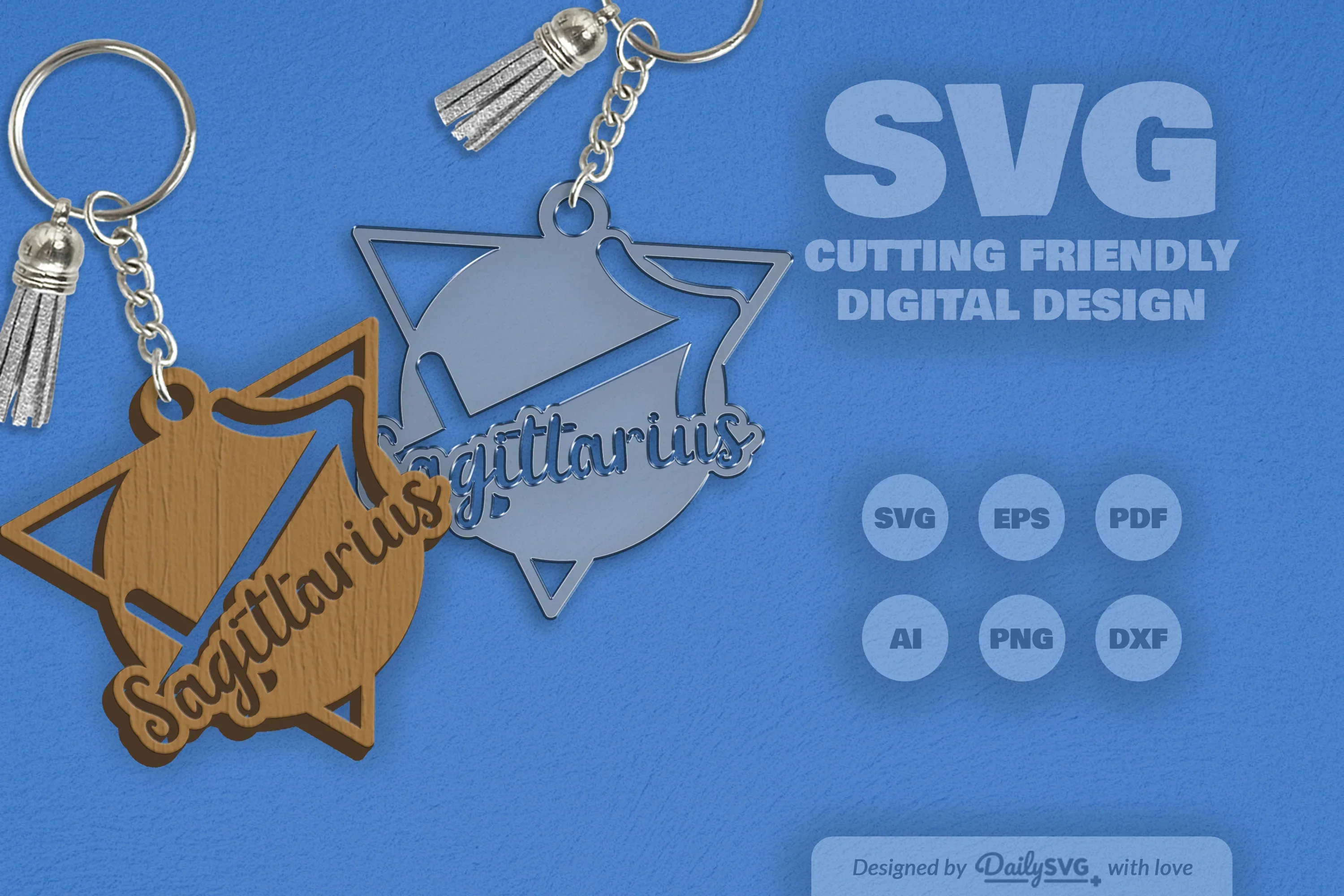SVG Triangle Zodiac Sagittarius SVG Bundle - Image 2