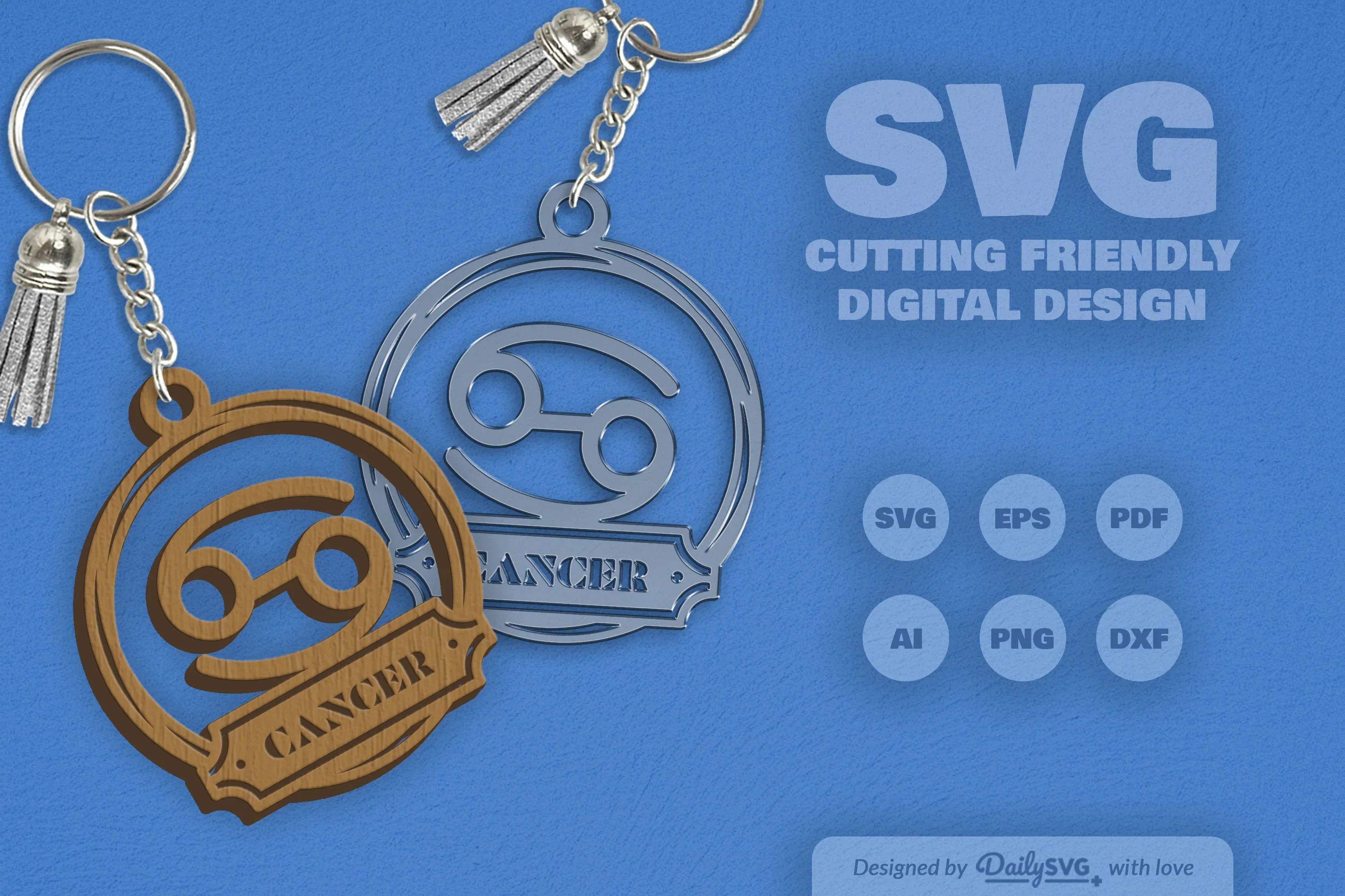 SVG Zodiac Sign Cancer SVG Bundle - Image 2