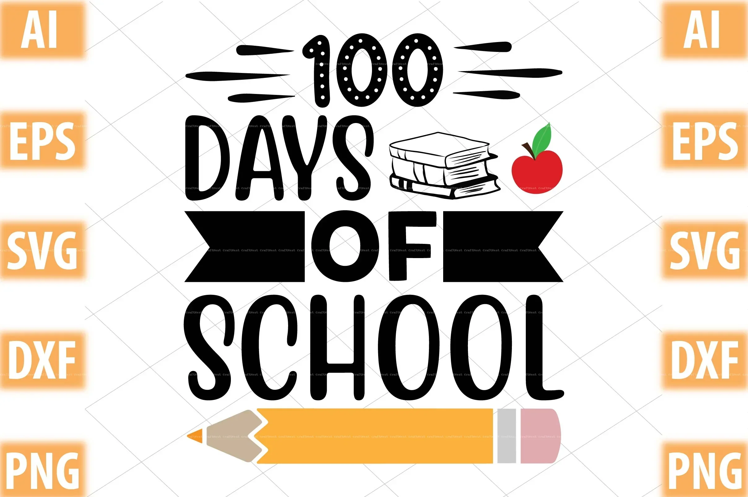 Teacher Design SVG Bundle - Image 4