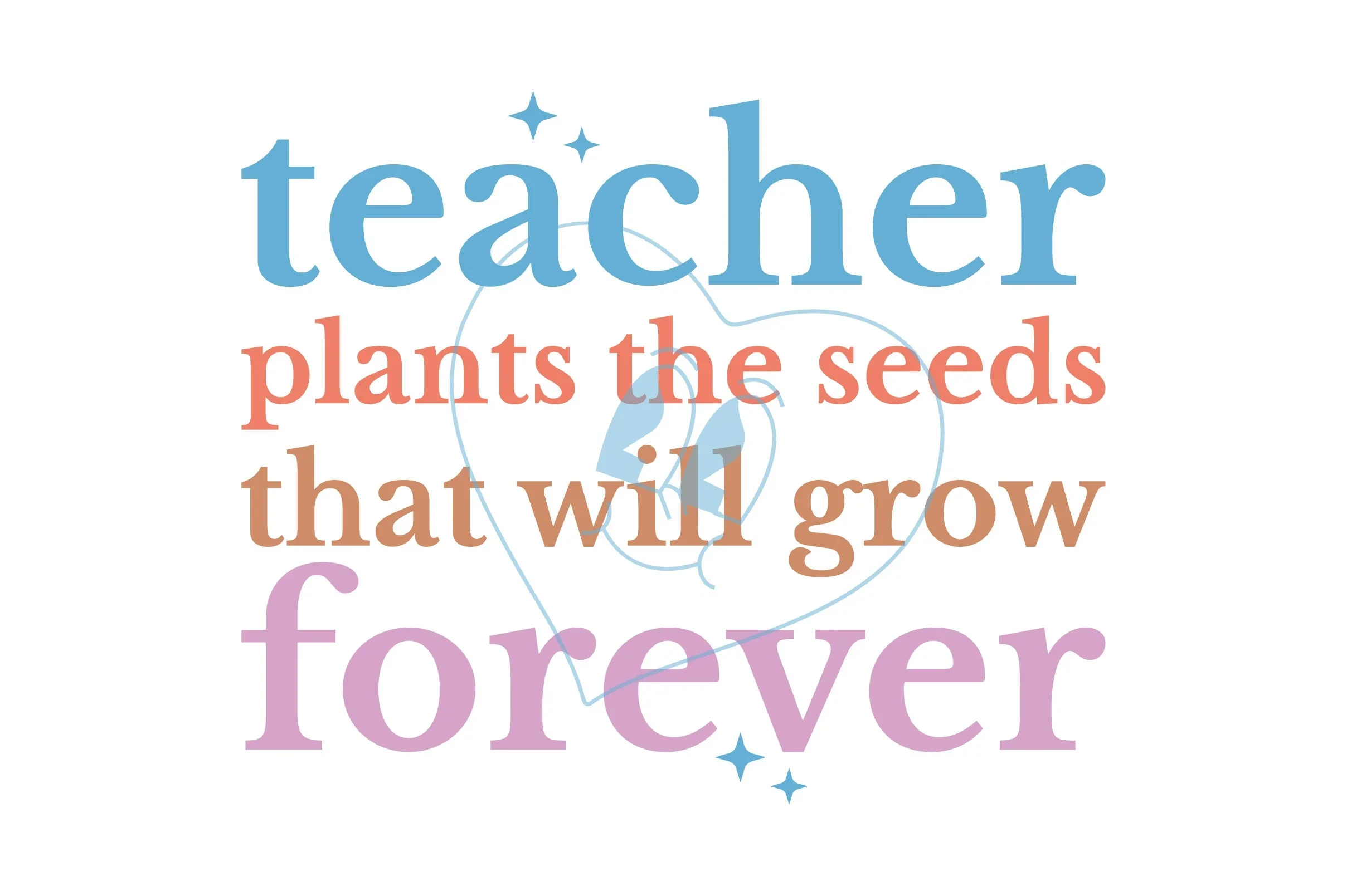 Teacher Plants The Seeds That Will Grow Forever SVG Bundle