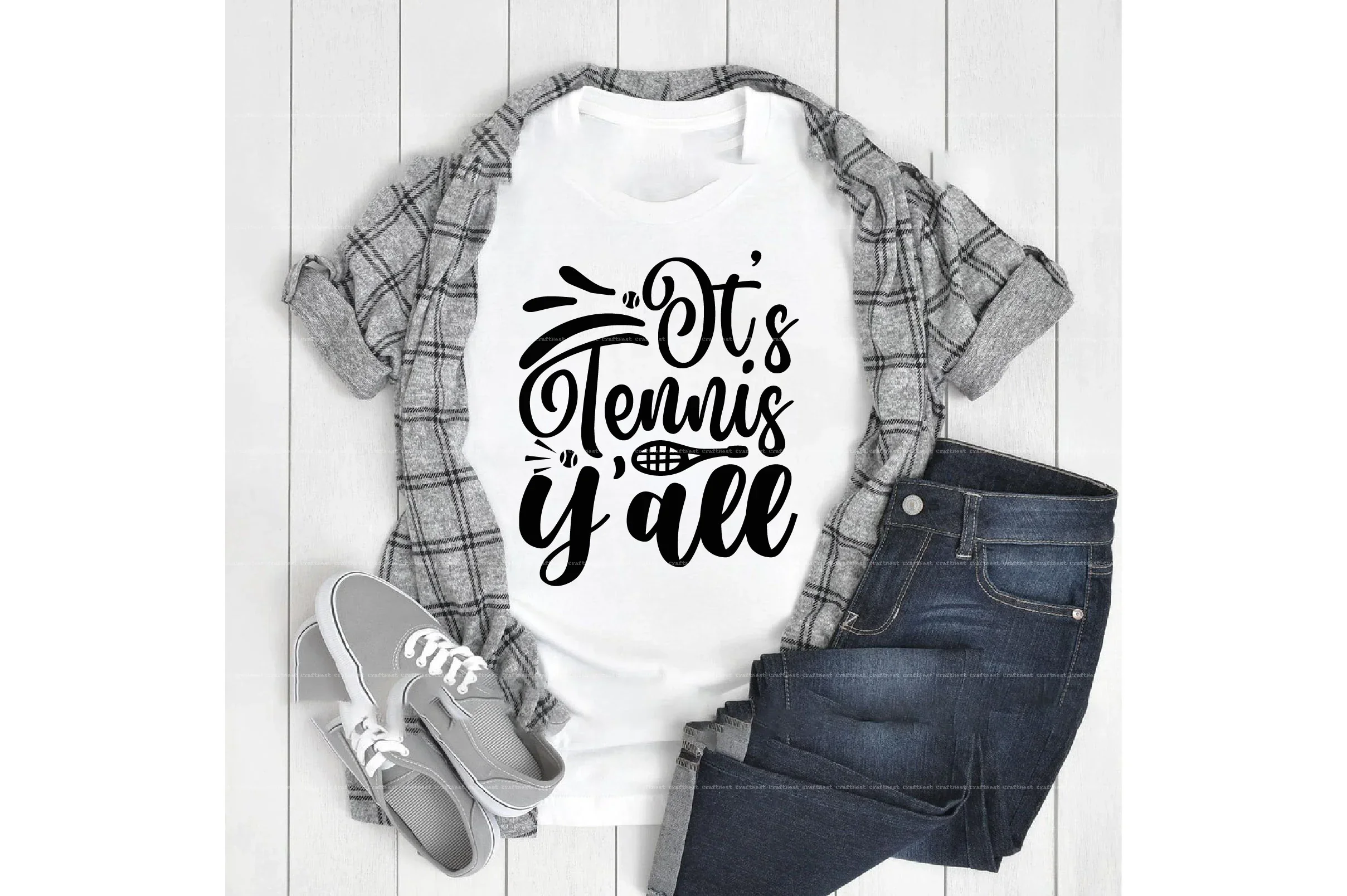 Tennis & Badminton SVG Bundle - Image 7