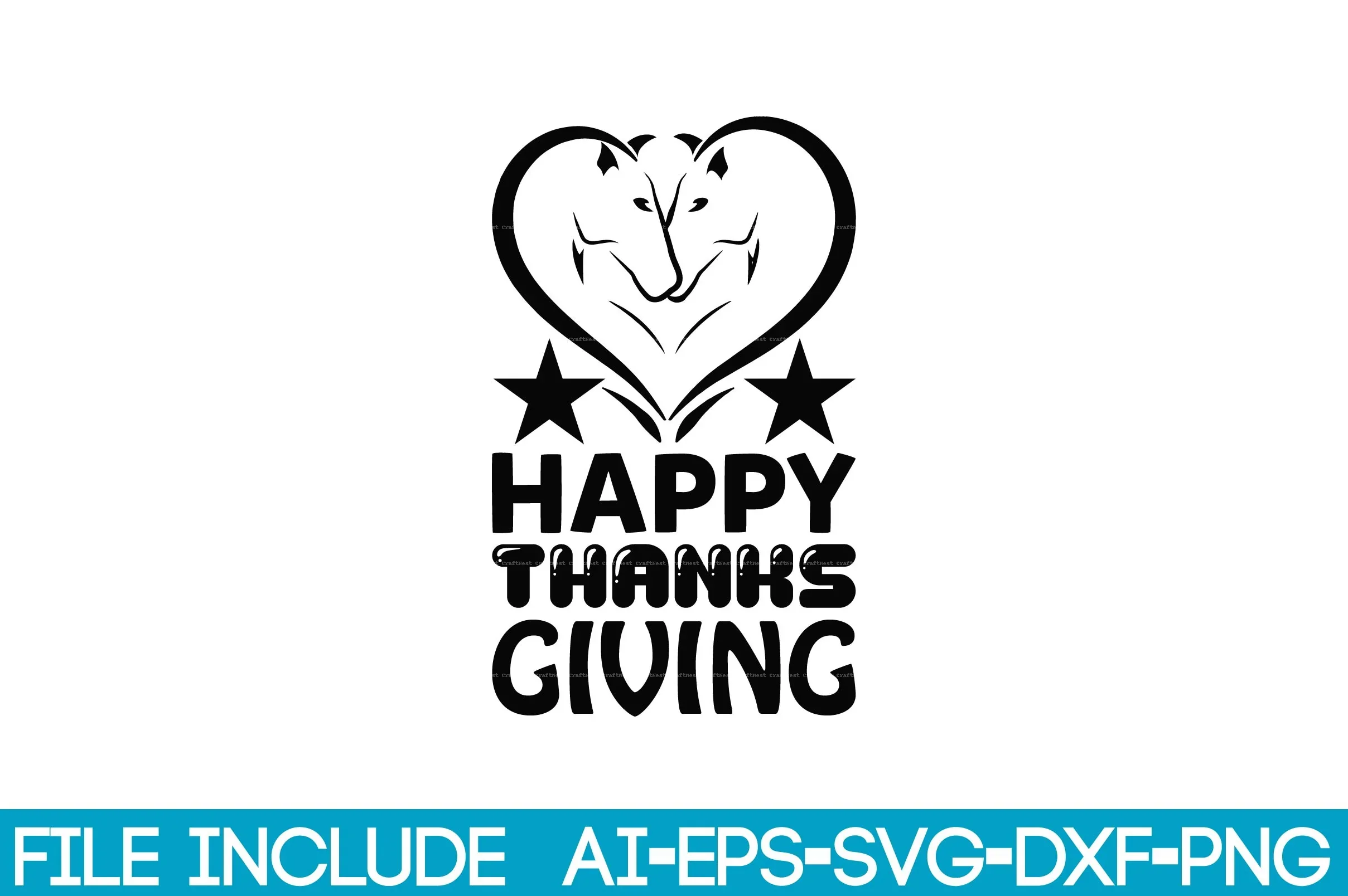 Thank You SVG Bundle - Image 3