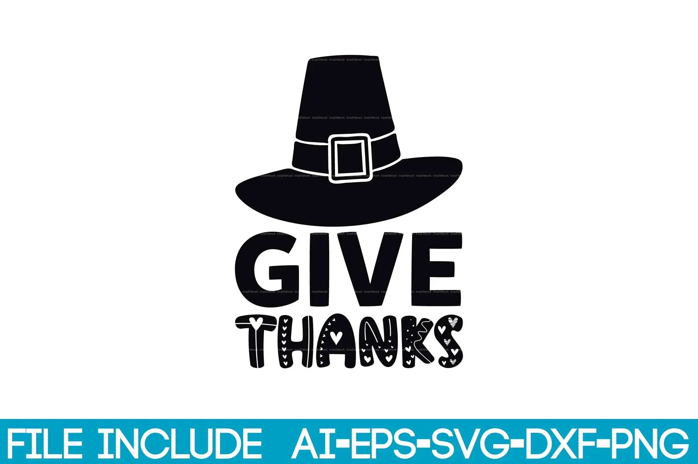 Thank You SVG Bundle - Image 7