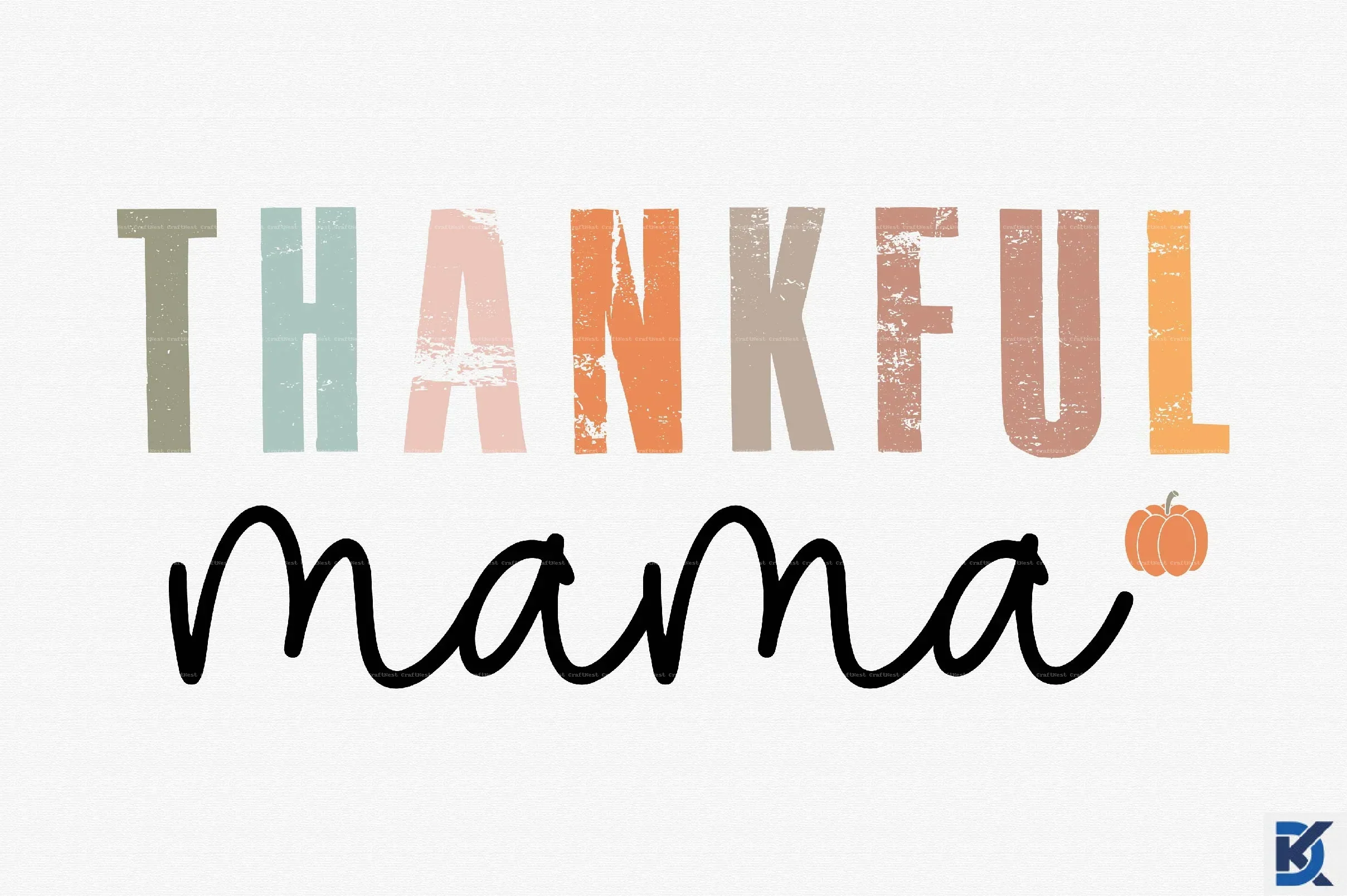 Thankful Mama Mini SVG Design Bundle - Image 11