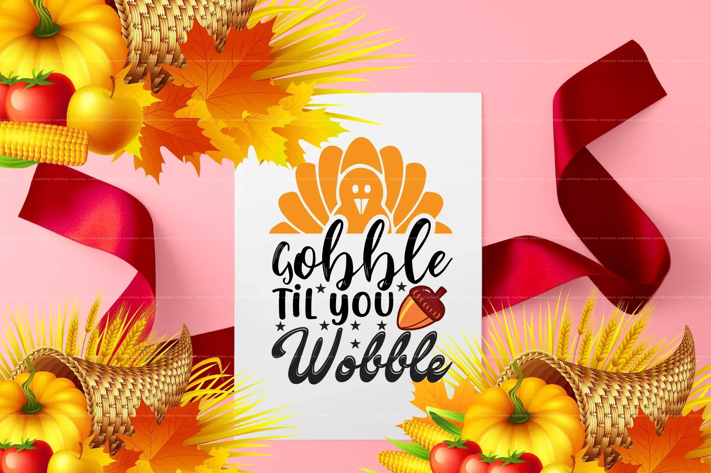 Thanksgiving Design SVG Bundle - Image 15
