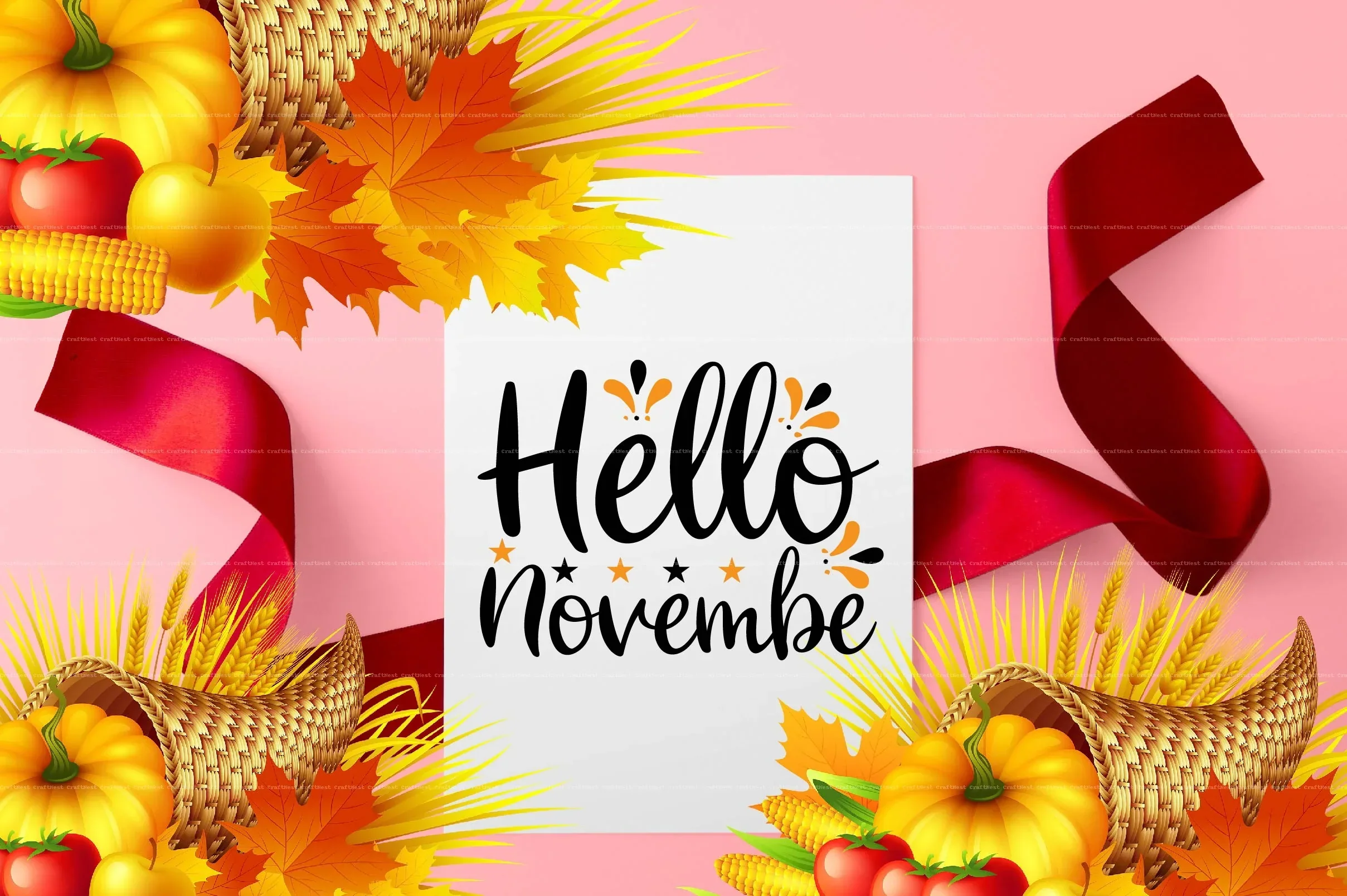 Thanksgiving Design SVG Bundle - Image 2