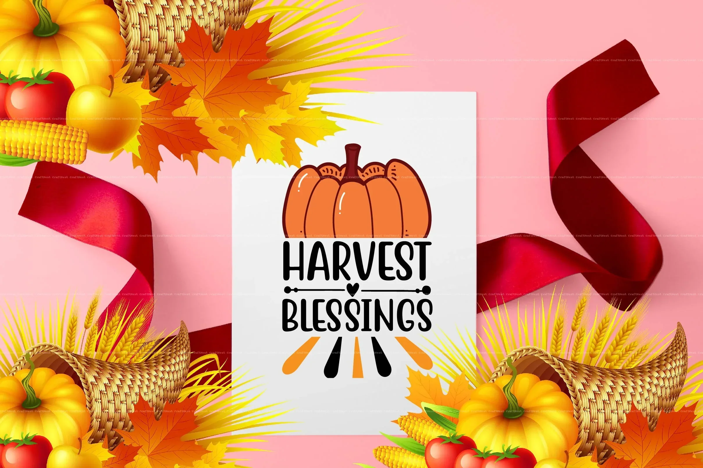Thanksgiving Design SVG Bundle - Image 4