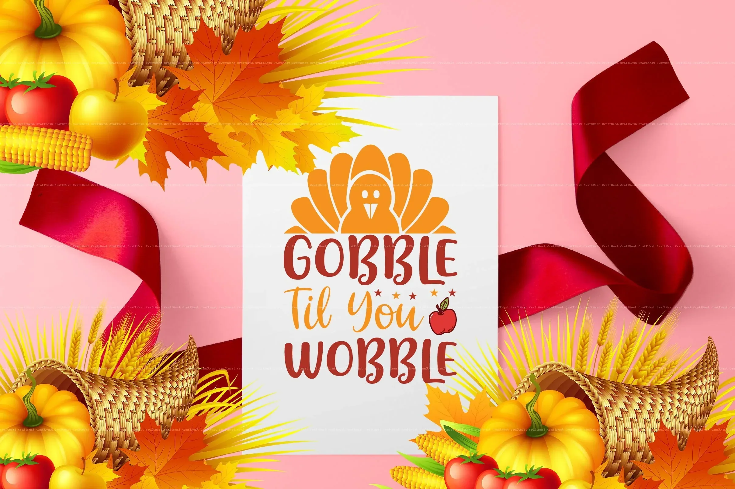 Thanksgiving Design SVG Bundle - Image 5