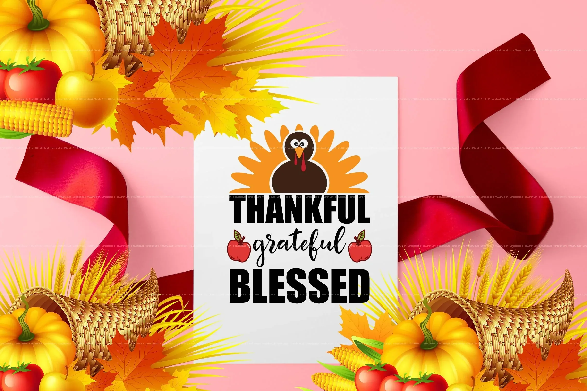 Thanksgiving Design SVG Bundle - Image 9