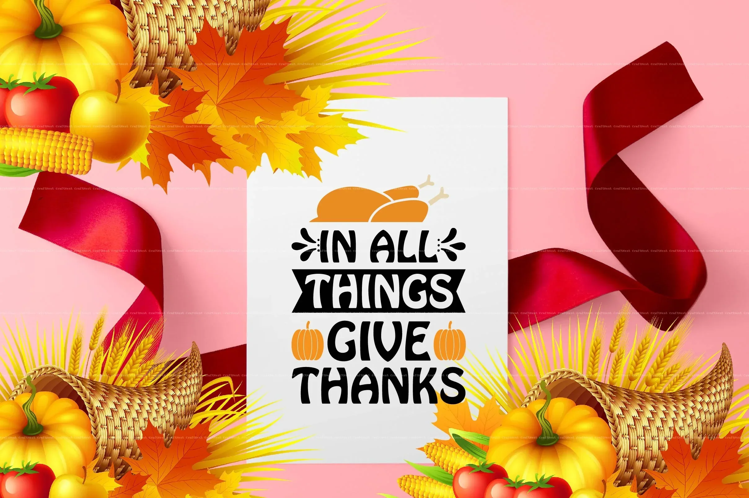 Thanksgiving SVG Bundle - Image 12