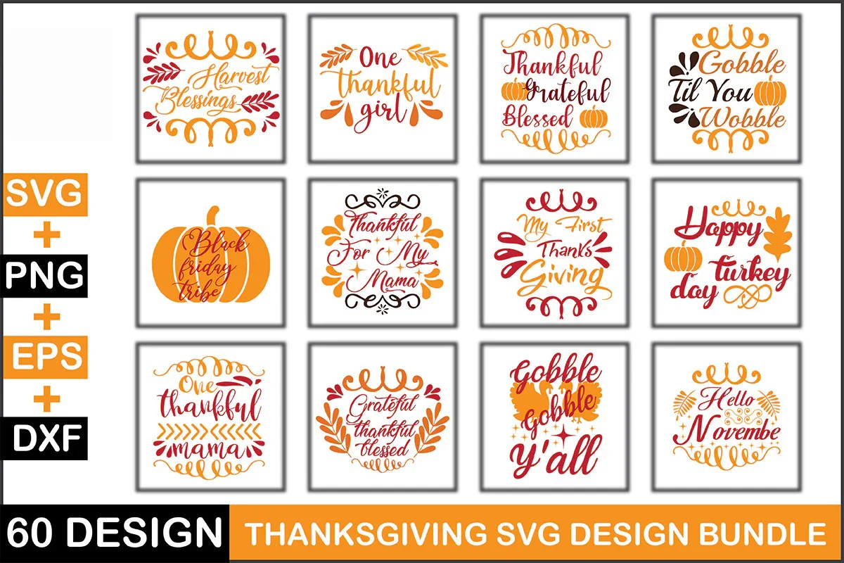 Thanksgiving SVG Bundle - Image 2