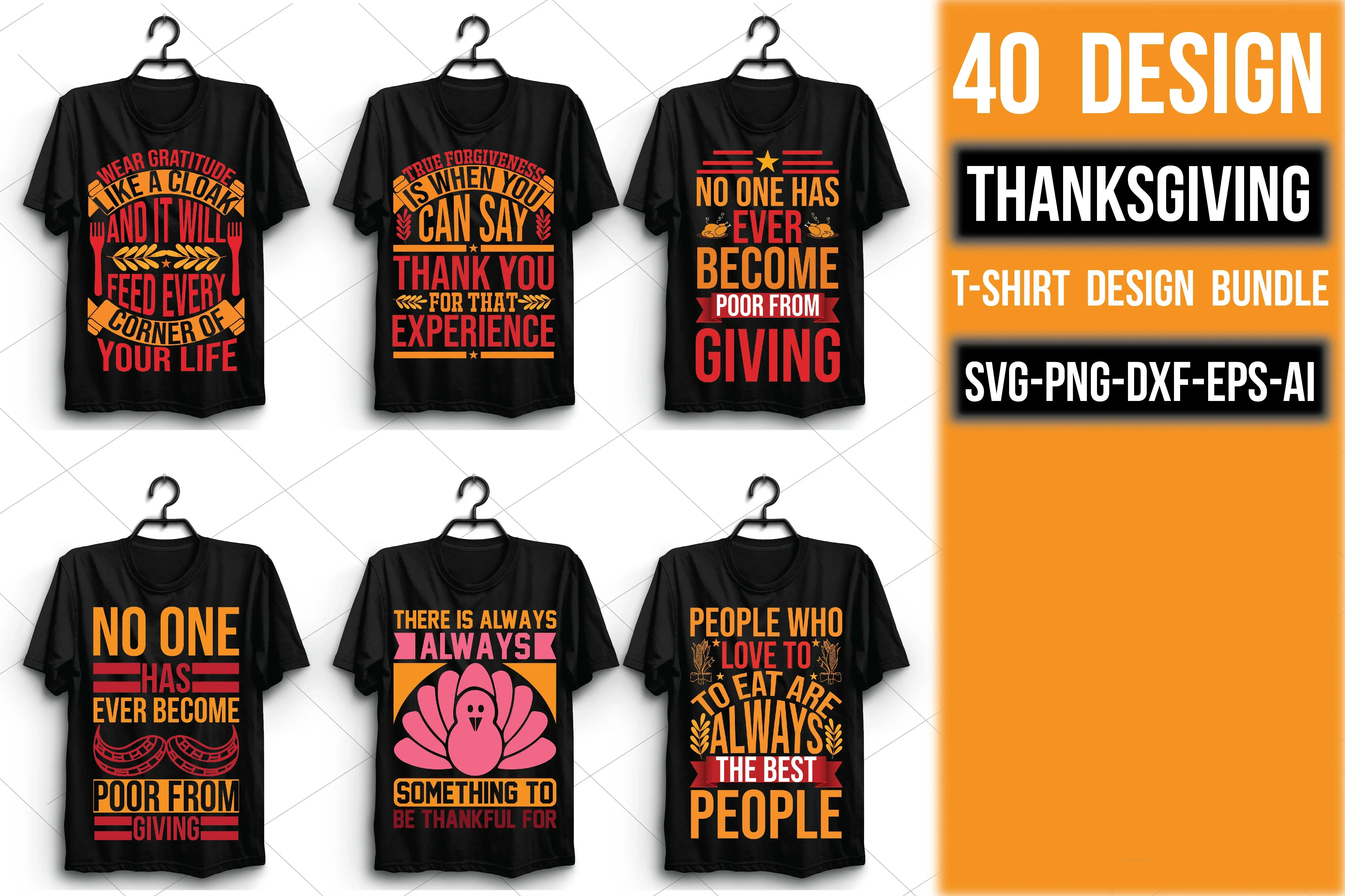 Thanksgiving T Shirt Bundle - Image 2