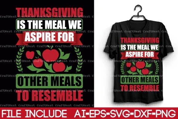 Thanksgiving T-Shirt Design SVG Bundle - Image 10