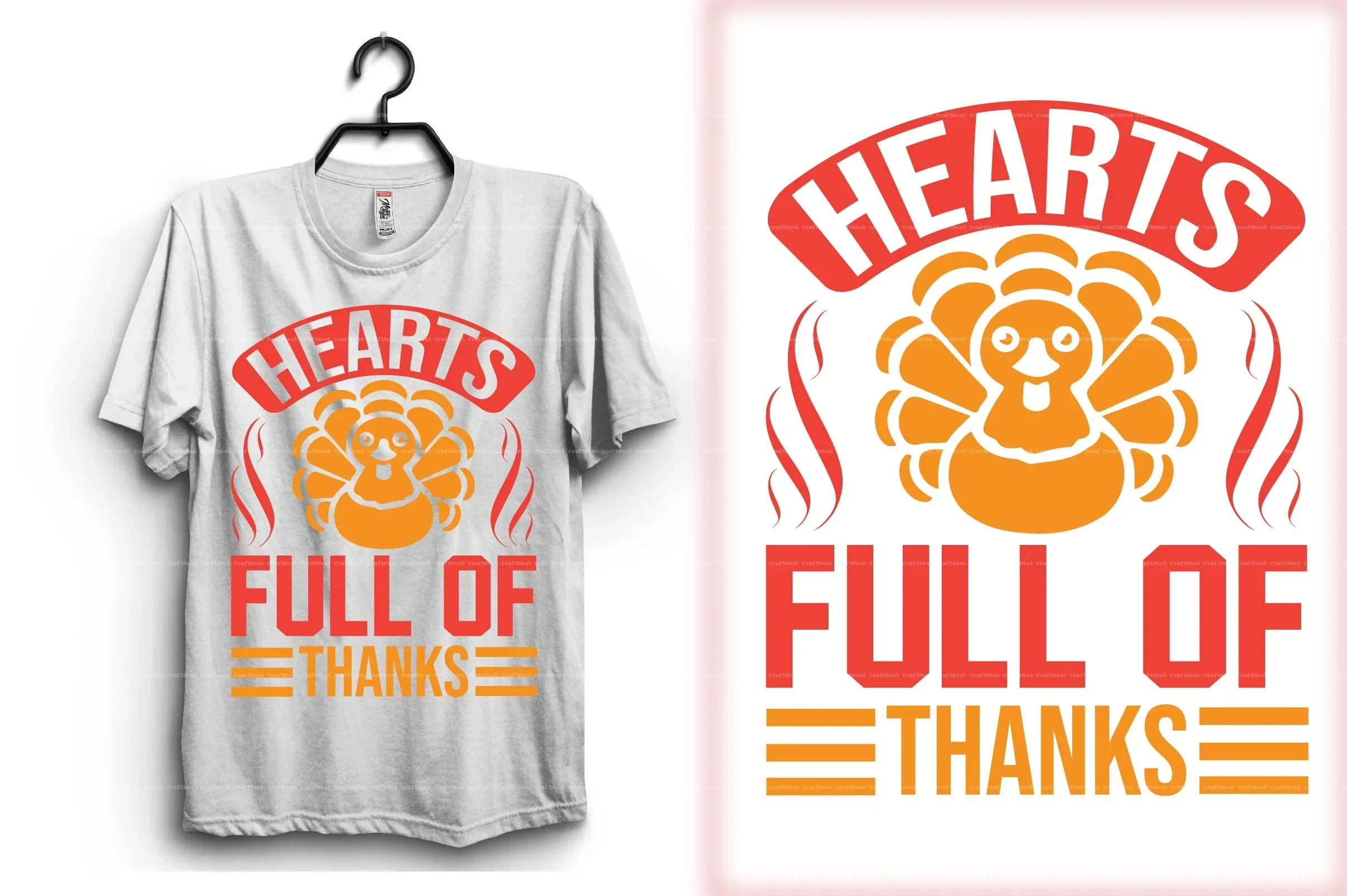 Thanksgiving T-Shirt Design SVG Bundle - Image 10
