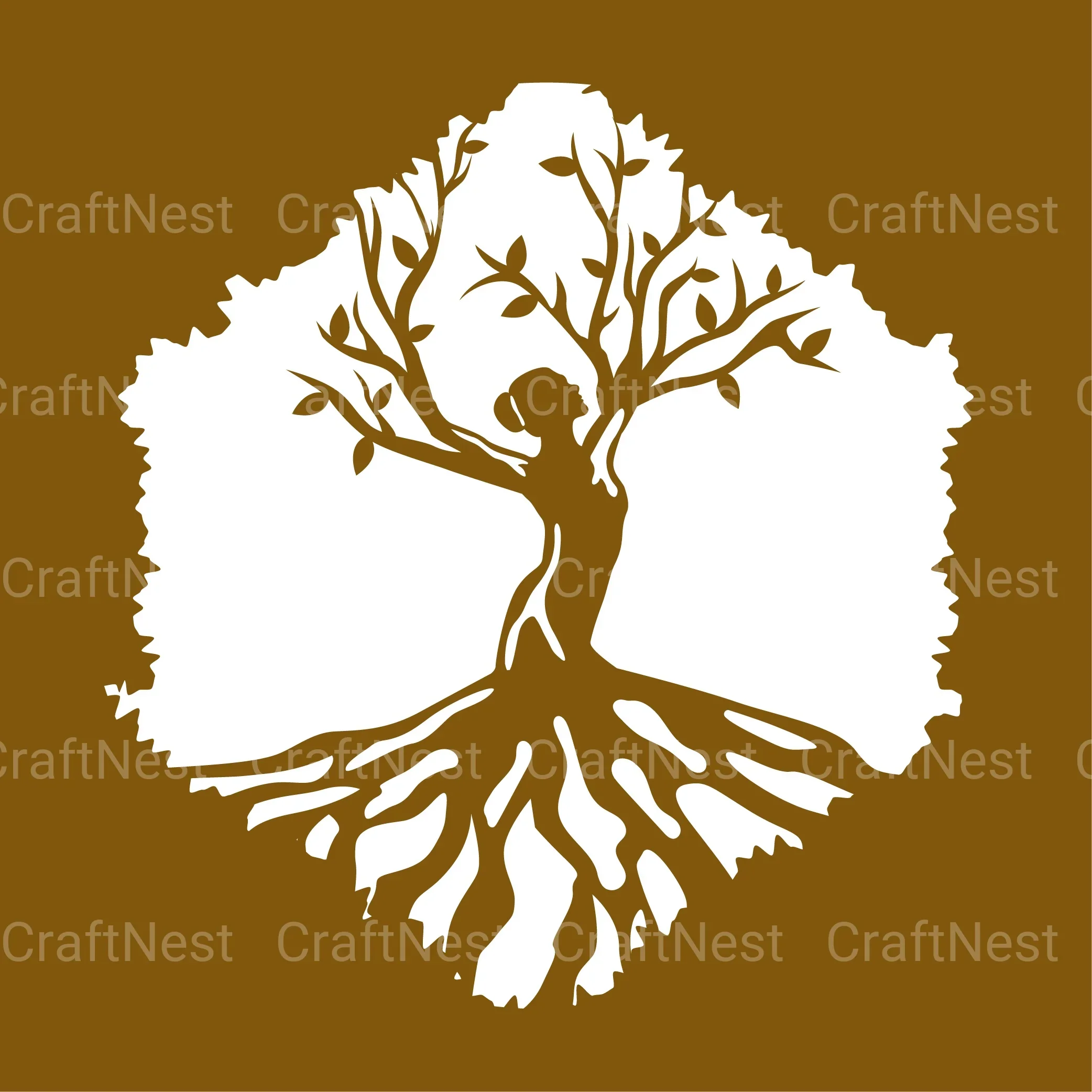 Tree of Life 3D Layered Papercut Clipart Bundle - Image 6