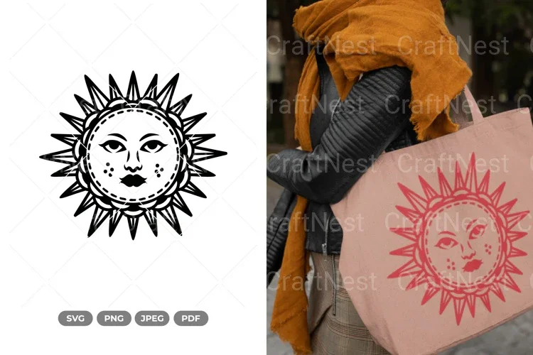 Tribal Sun Clipart Bundle