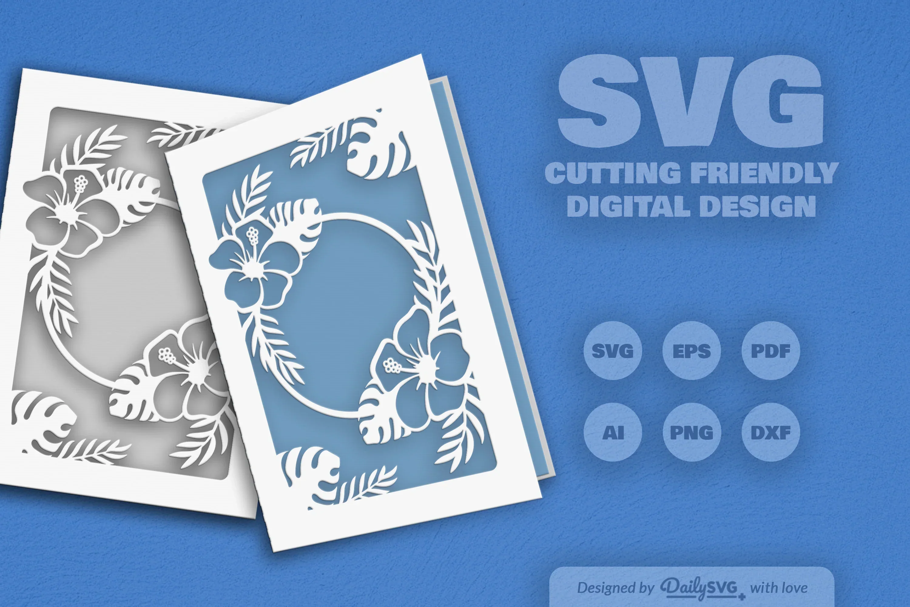 Tropical Floral SVG Bundle - Image 2