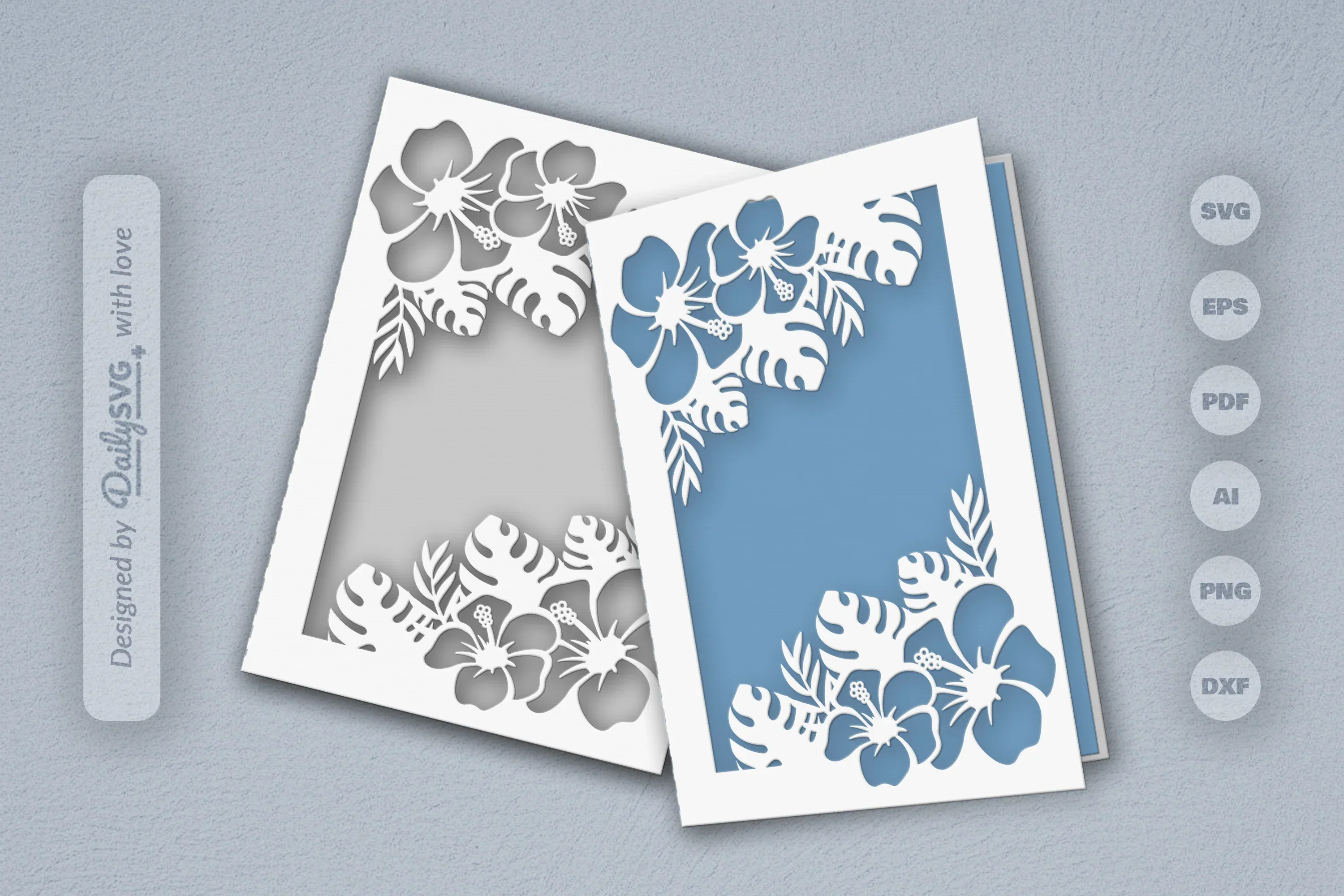 Tropical Floral SVG Bundle for Creative Designs